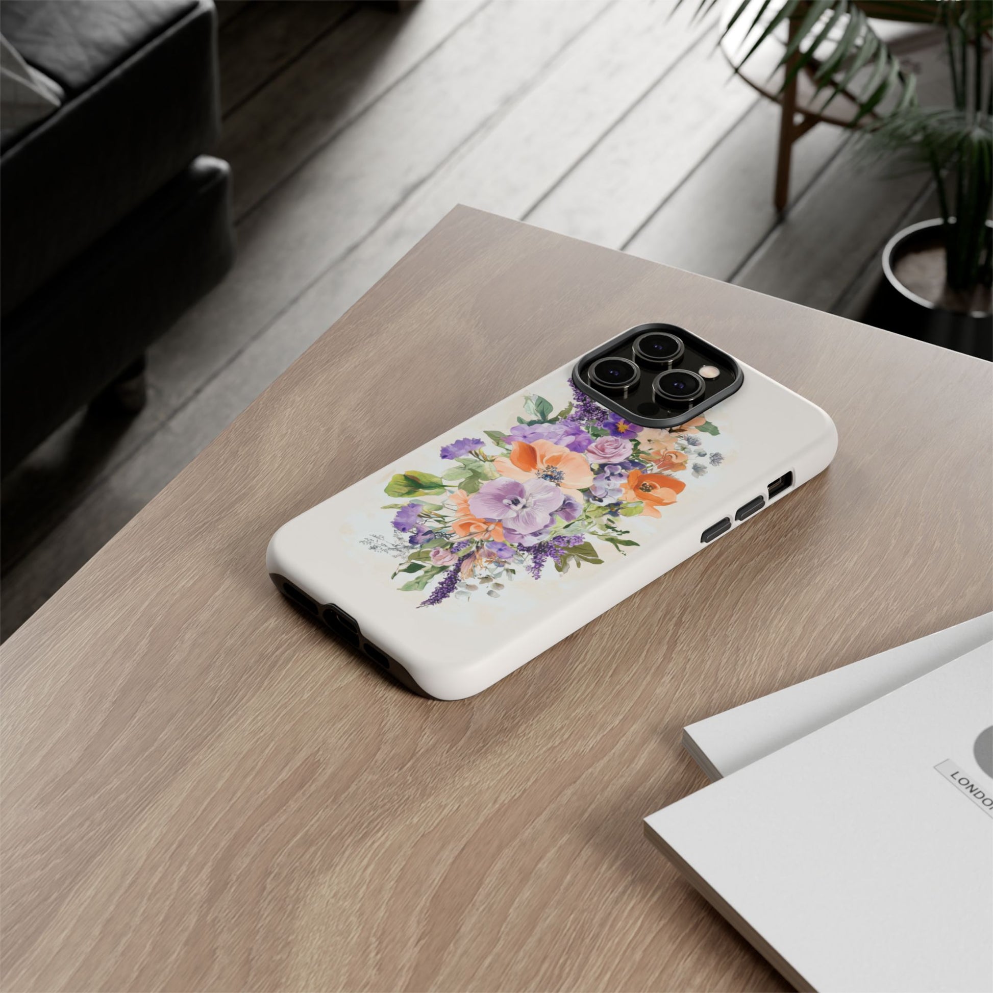 iphone case Pansy Paradise