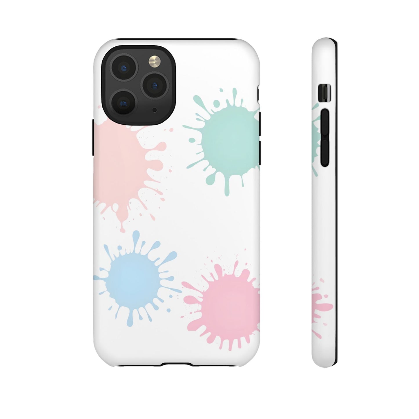 iphone case Pastel Paint Splashes iPhone 11 Pro
