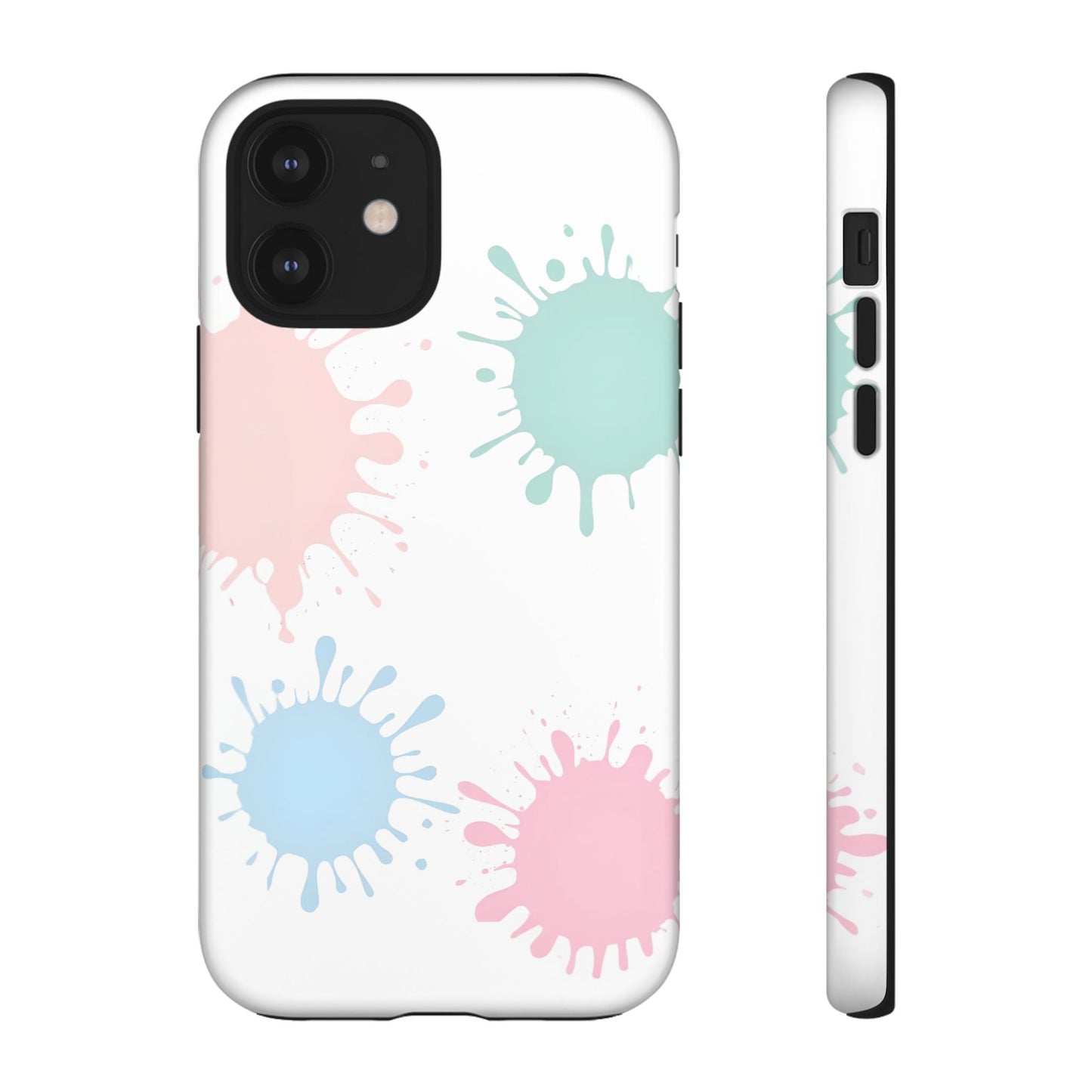 iphone case Pastel Paint Splashes iPhone 12