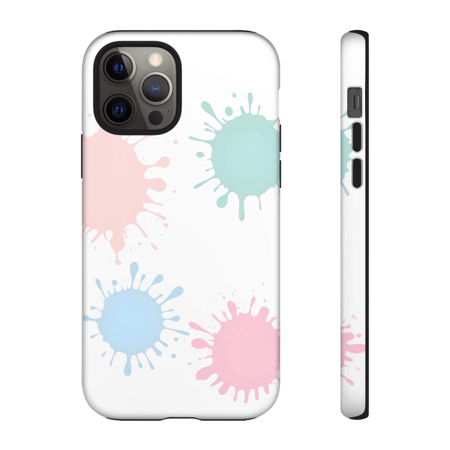 iphone case Pastel Paint Splashes iPhone 12 Pro