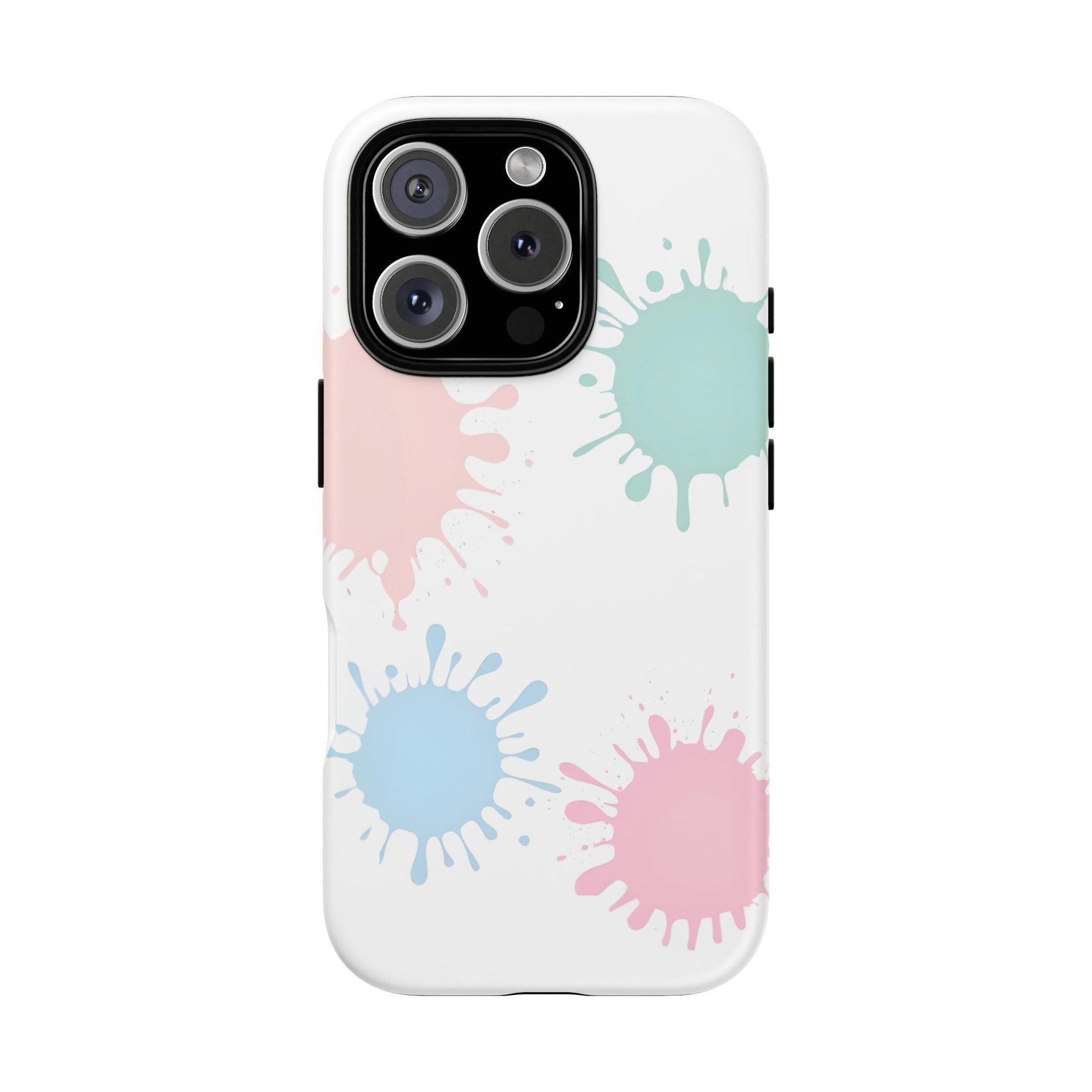 iphone case Pastel Paint Splashes iPhone 16 Pro