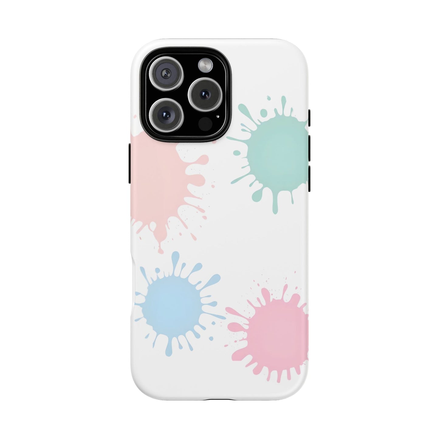 iphone case Pastel Paint Splashes iPhone 16 Pro Max