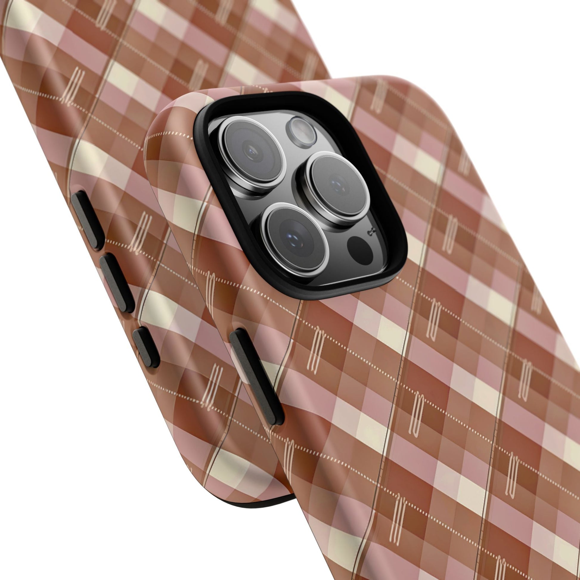 iphone case Pastel Plaid Harmony