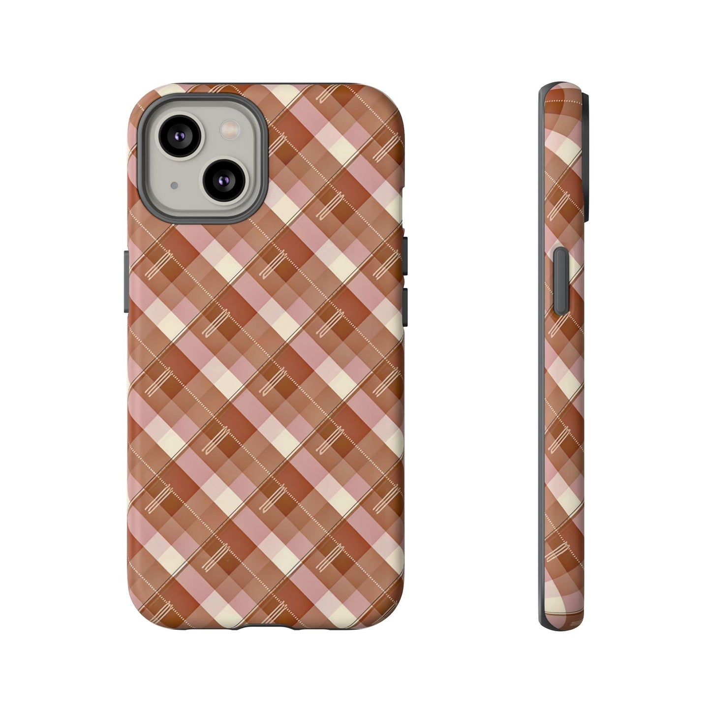 iphone case Pastel Plaid Harmony iPhone 14