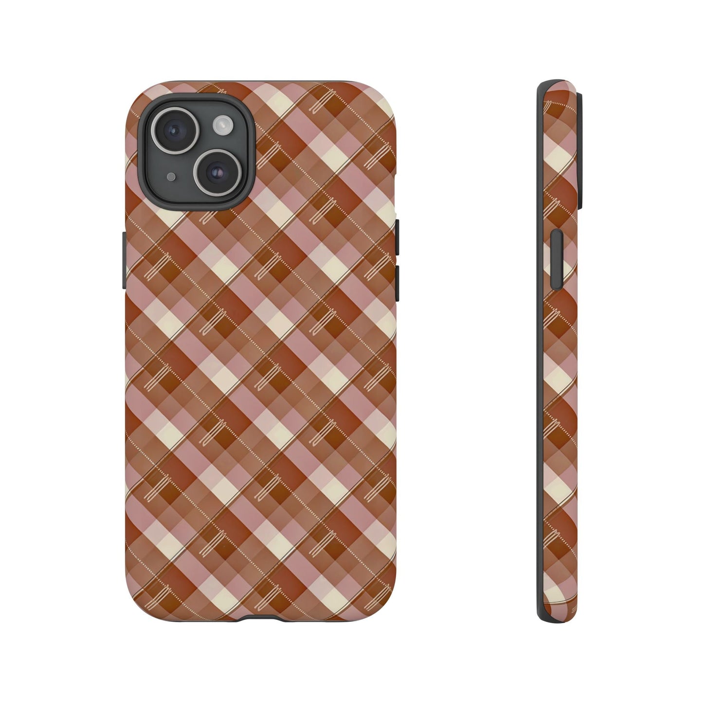 iphone case Pastel Plaid Harmony iPhone 15 Plus