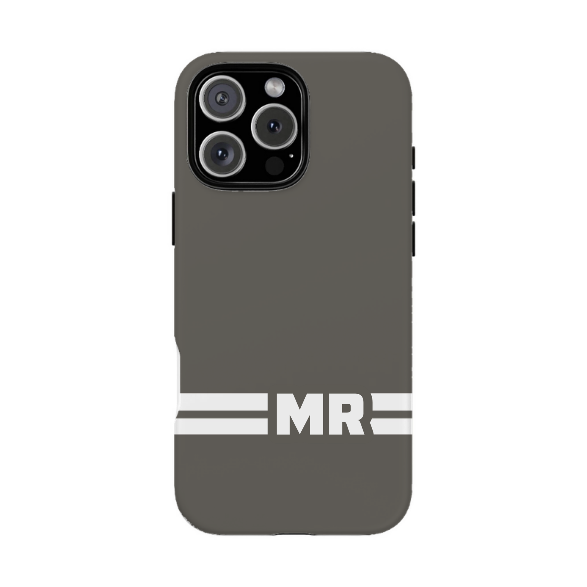 iphone case Pebble Path Racing Stripe Monogram