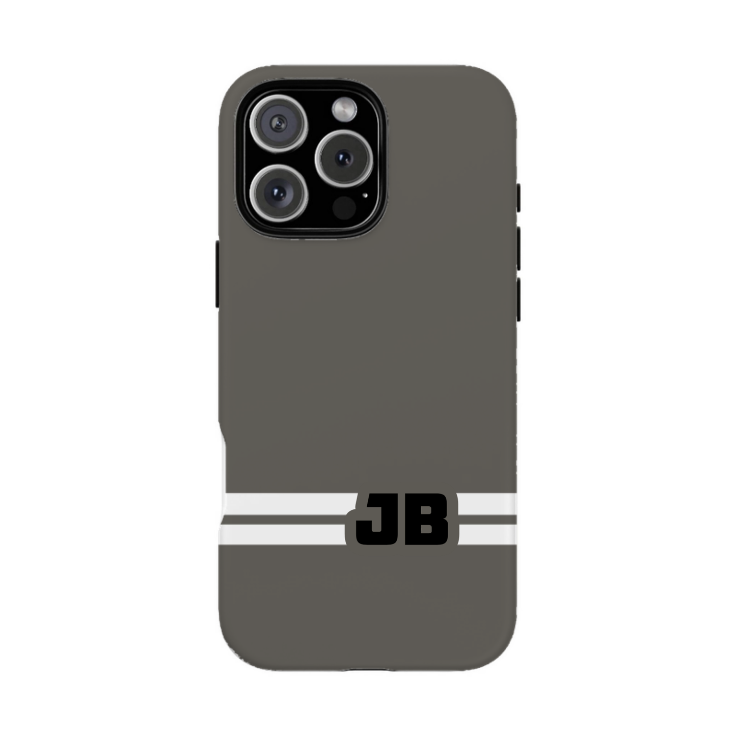 iphone case Pebble Path Racing Stripe Monogram