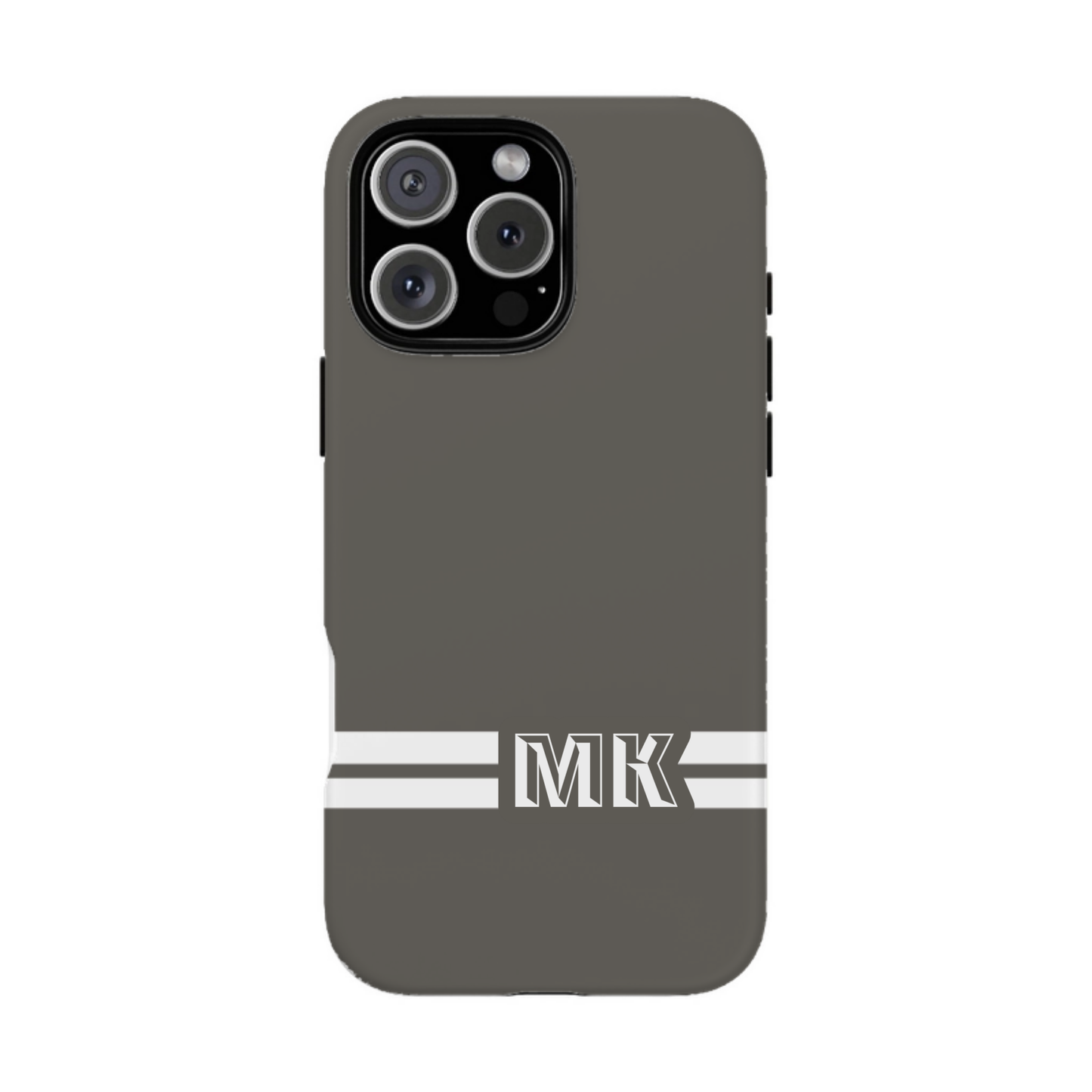 iphone case Pebble Path Racing Stripe Monogram