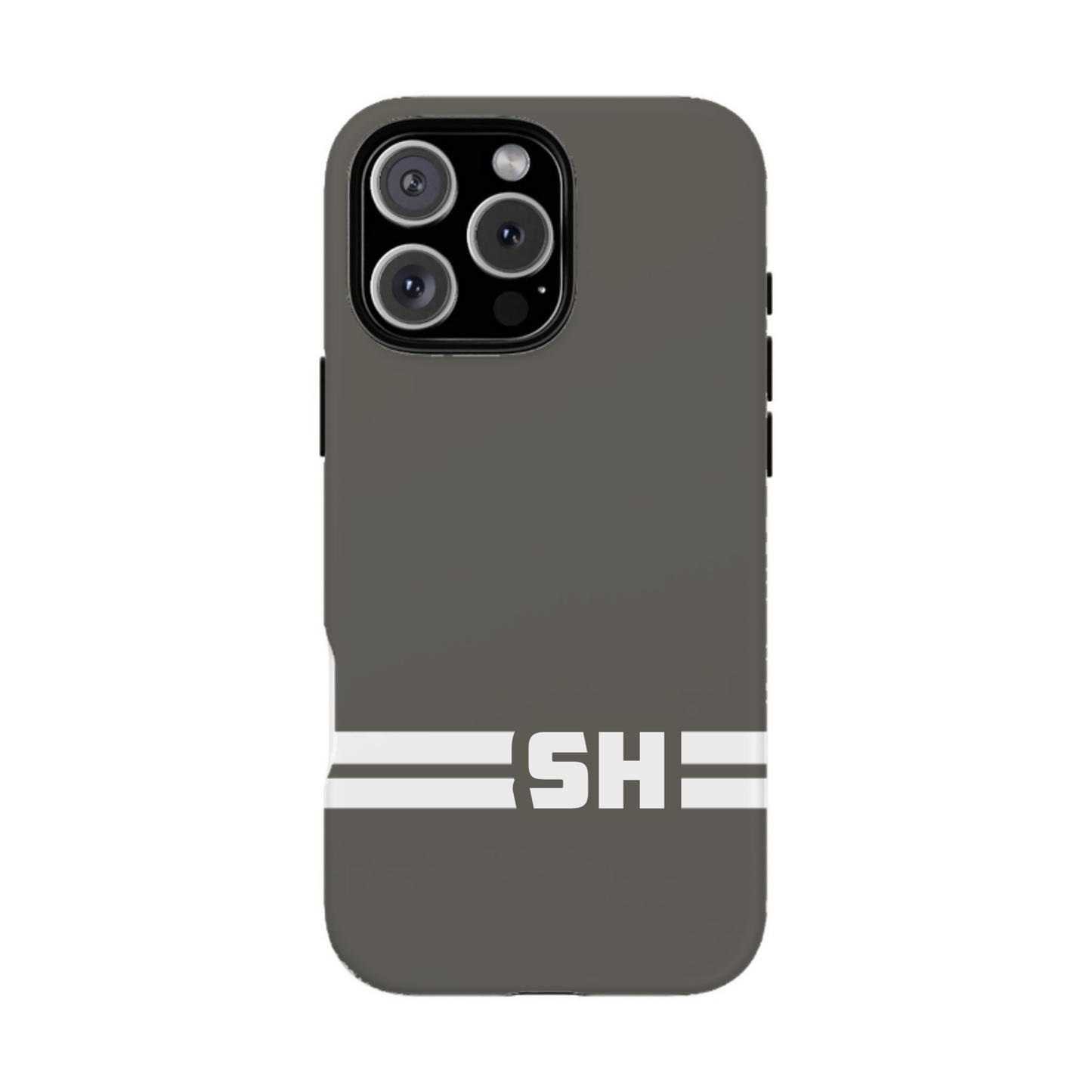 iphone case Pebble Path Racing Stripe Monogram