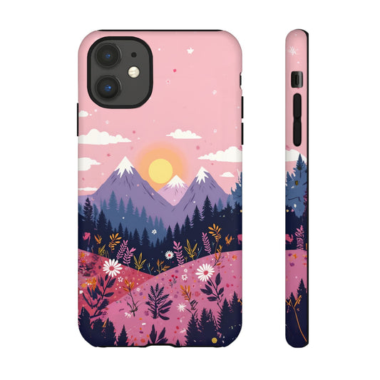 iphone case Pink Alpine Dawn iPhone 11