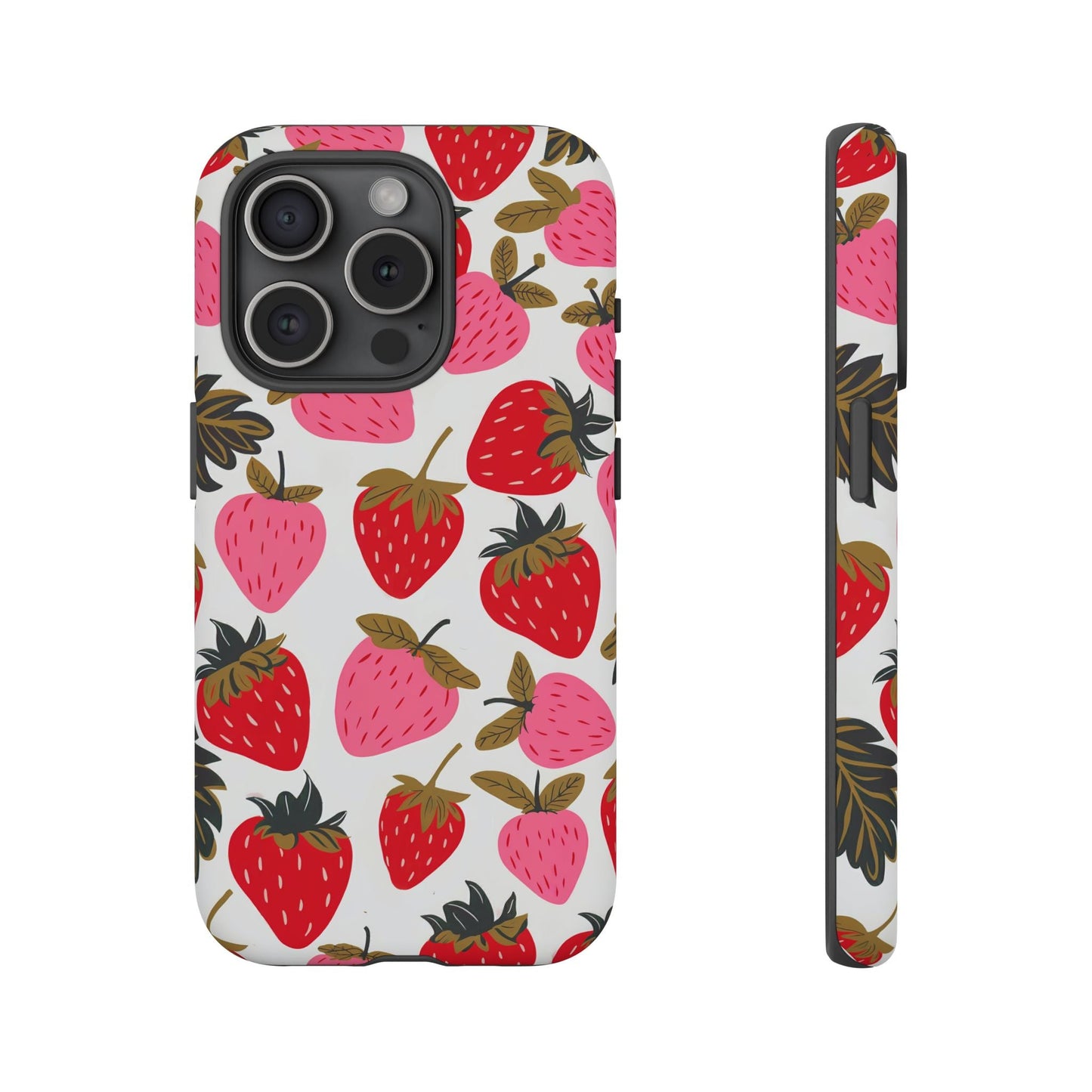 iphone case Pink Strawberry Mix iPhone 15 Pro