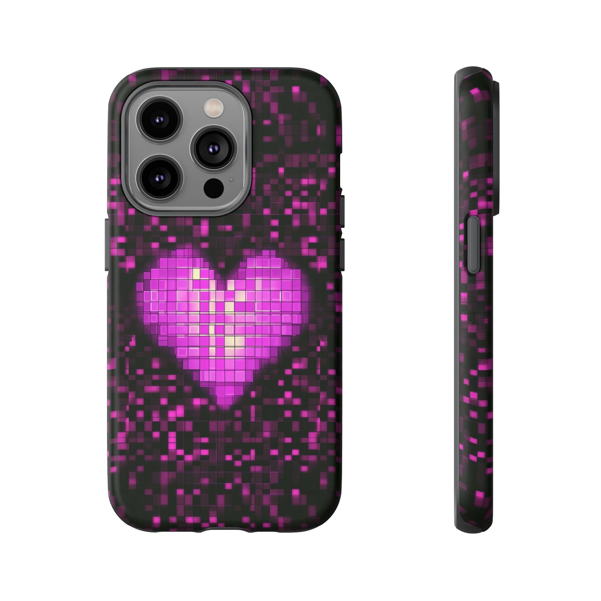 iphone case Pixel Heart Glow iPhone 14 Pro