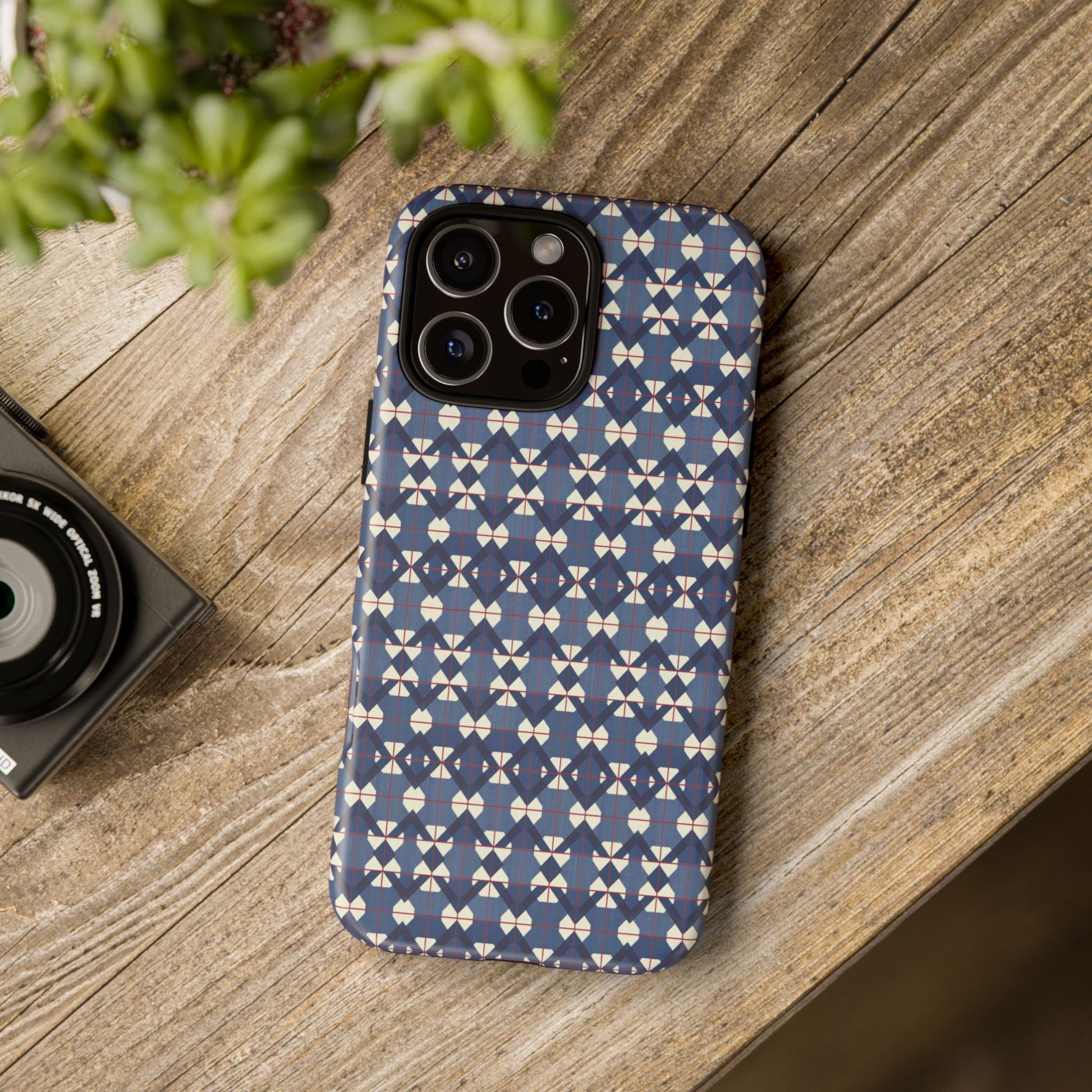 iphone case Poolside Plaid