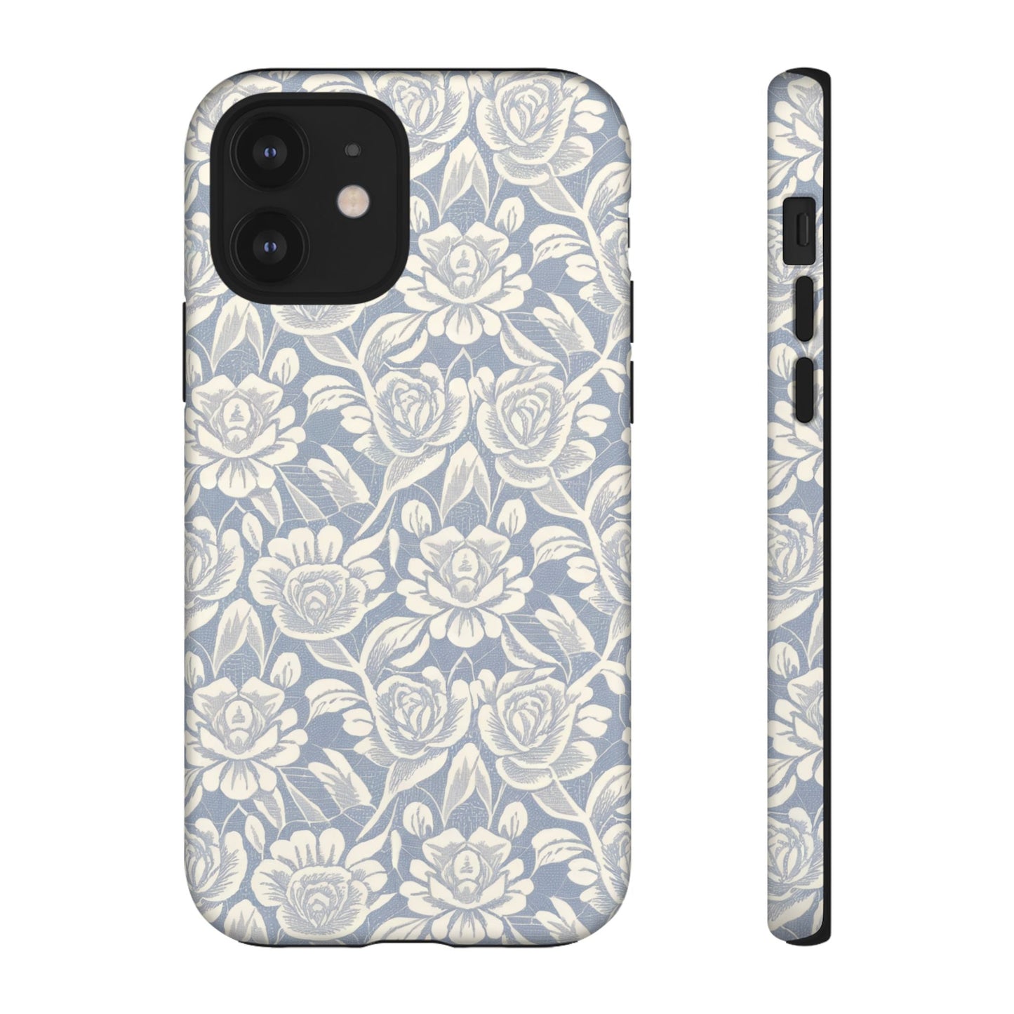 iphone case Powder Blue Roses iPhone 12