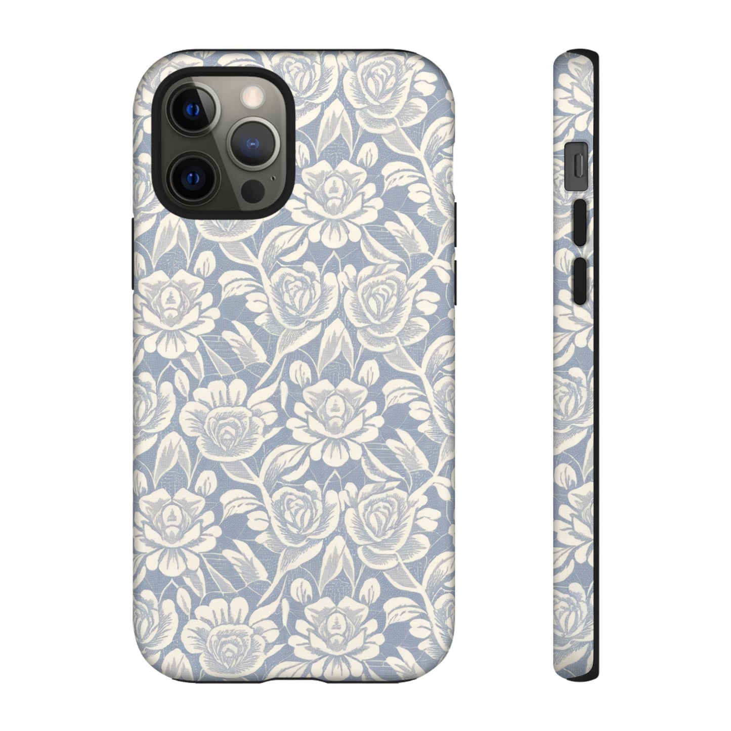 iphone case Powder Blue Roses iPhone 12 Pro