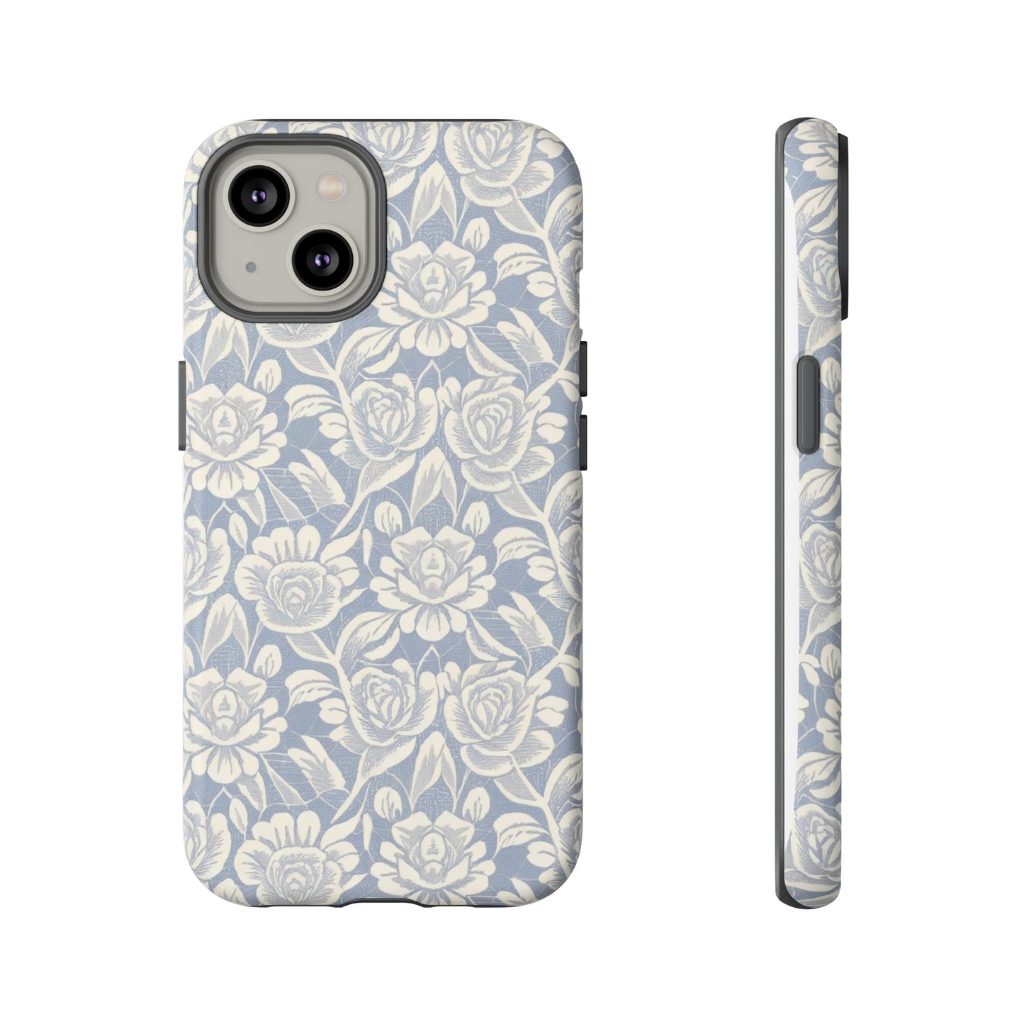 iphone case Powder Blue Roses iPhone 14