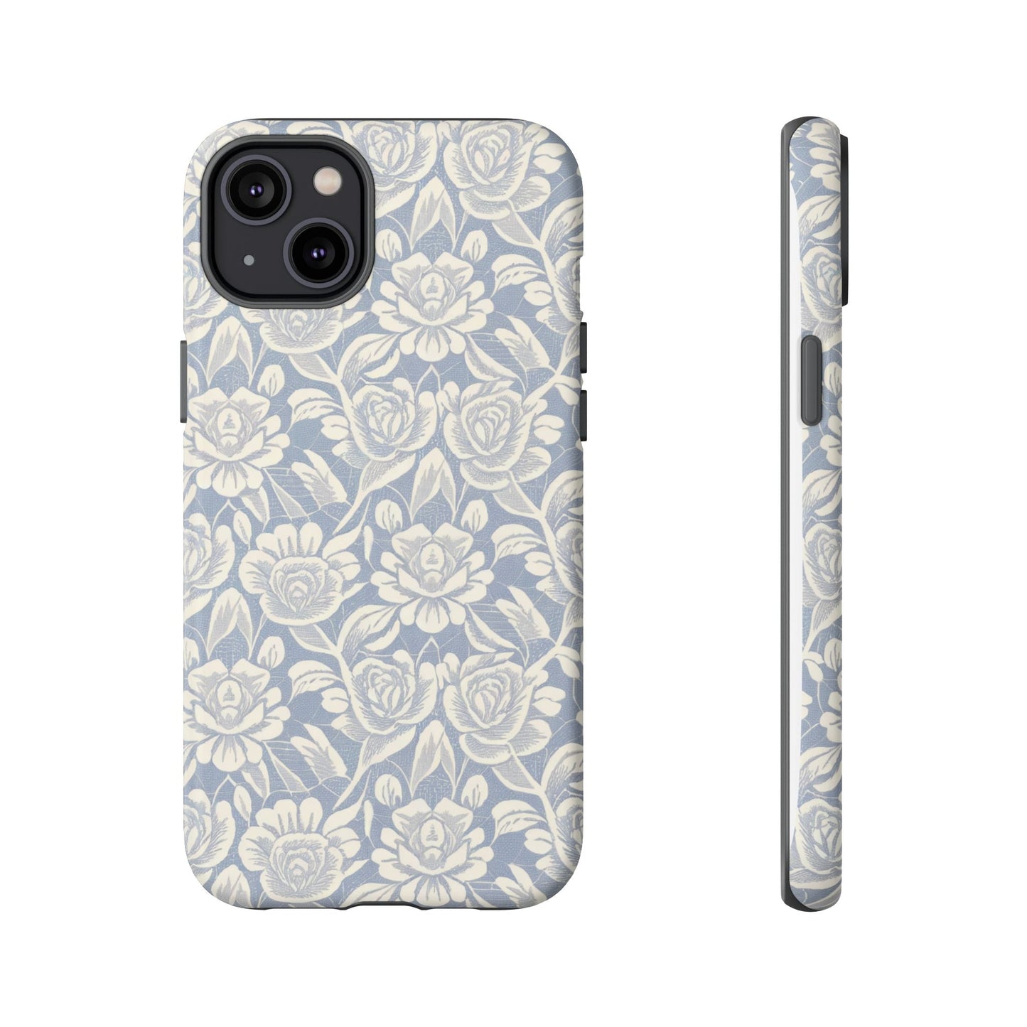 iphone case Powder Blue Roses iPhone 14 Plus