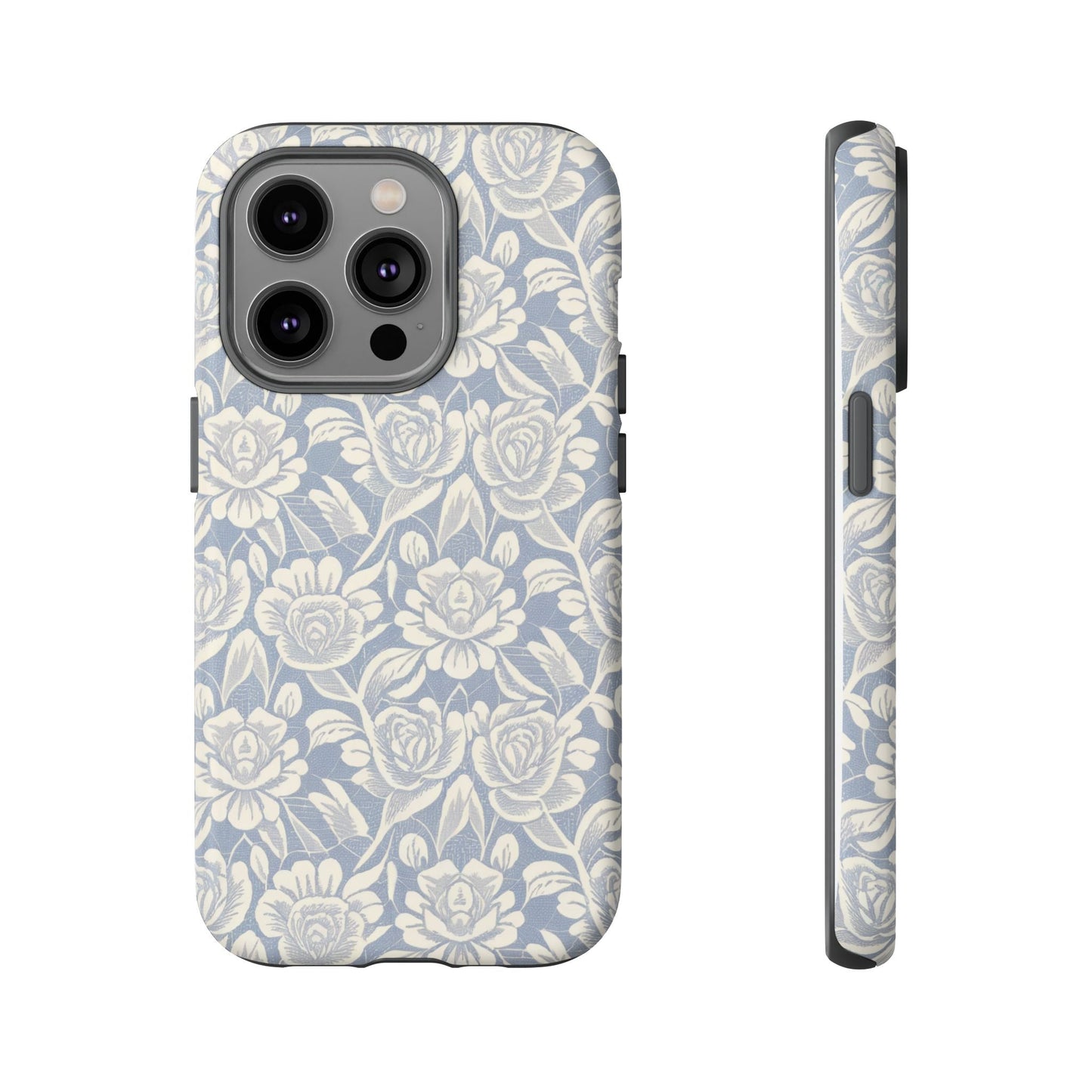 iphone case Powder Blue Roses iPhone 14 Pro