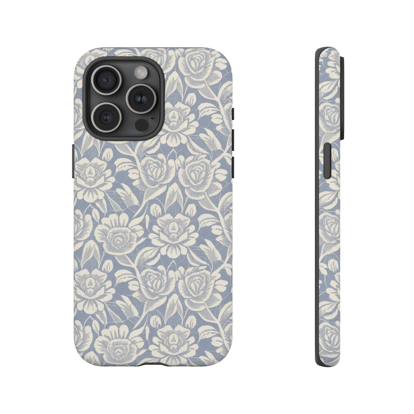 iphone case Powder Blue Roses iPhone 15 Pro Max