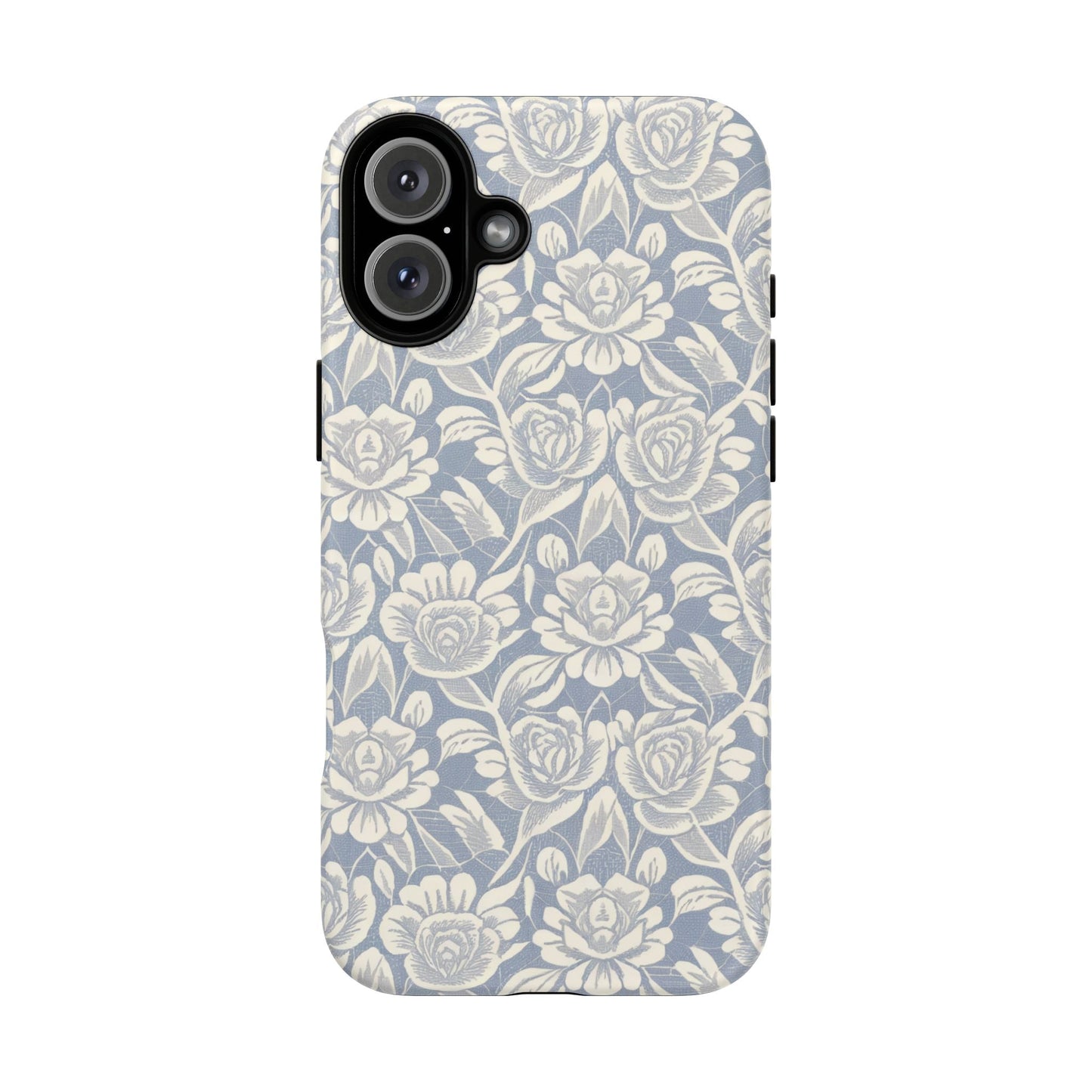iphone case Powder Blue Roses iPhone 16 Plus