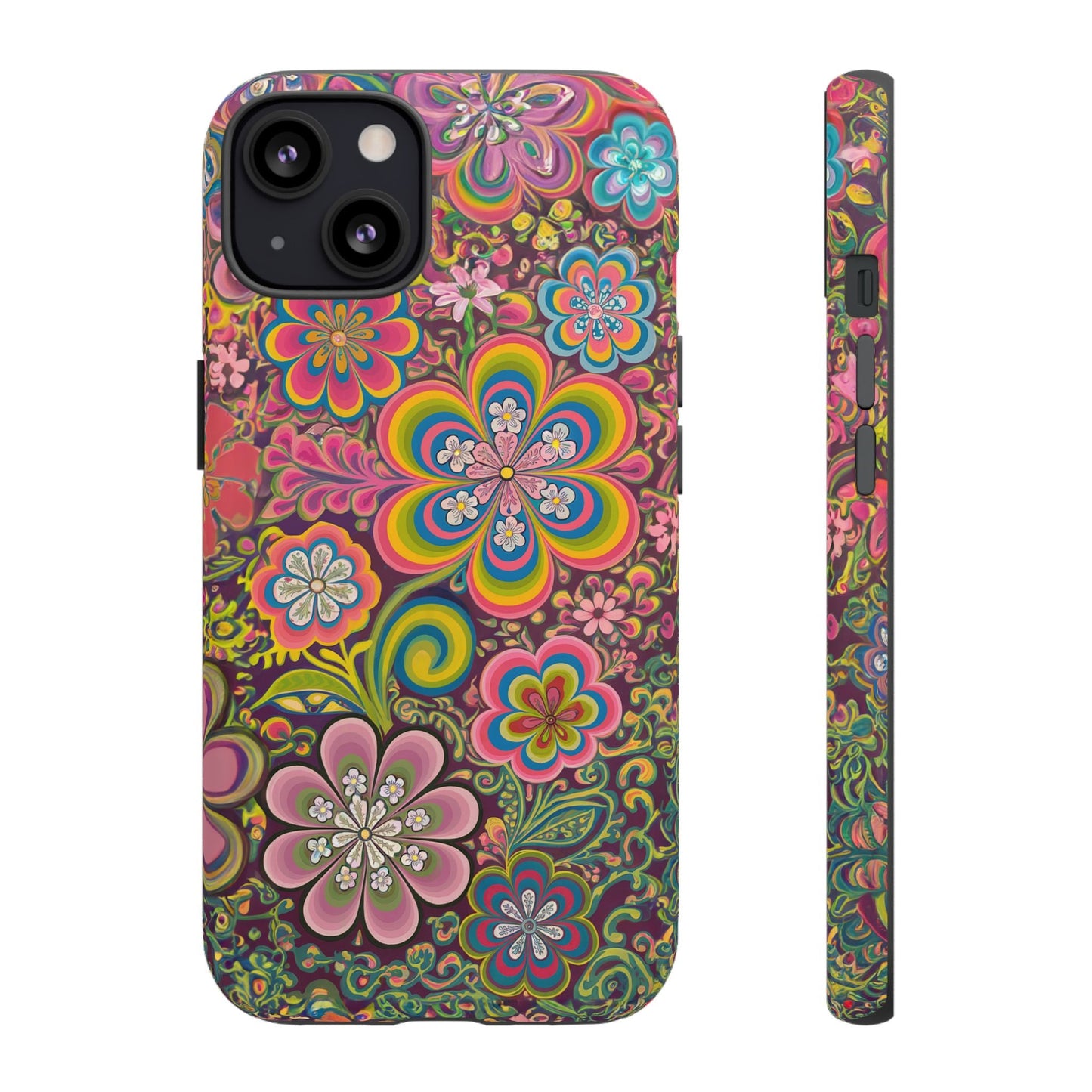 iphone case Psychedelic Flower Power iPhone 13