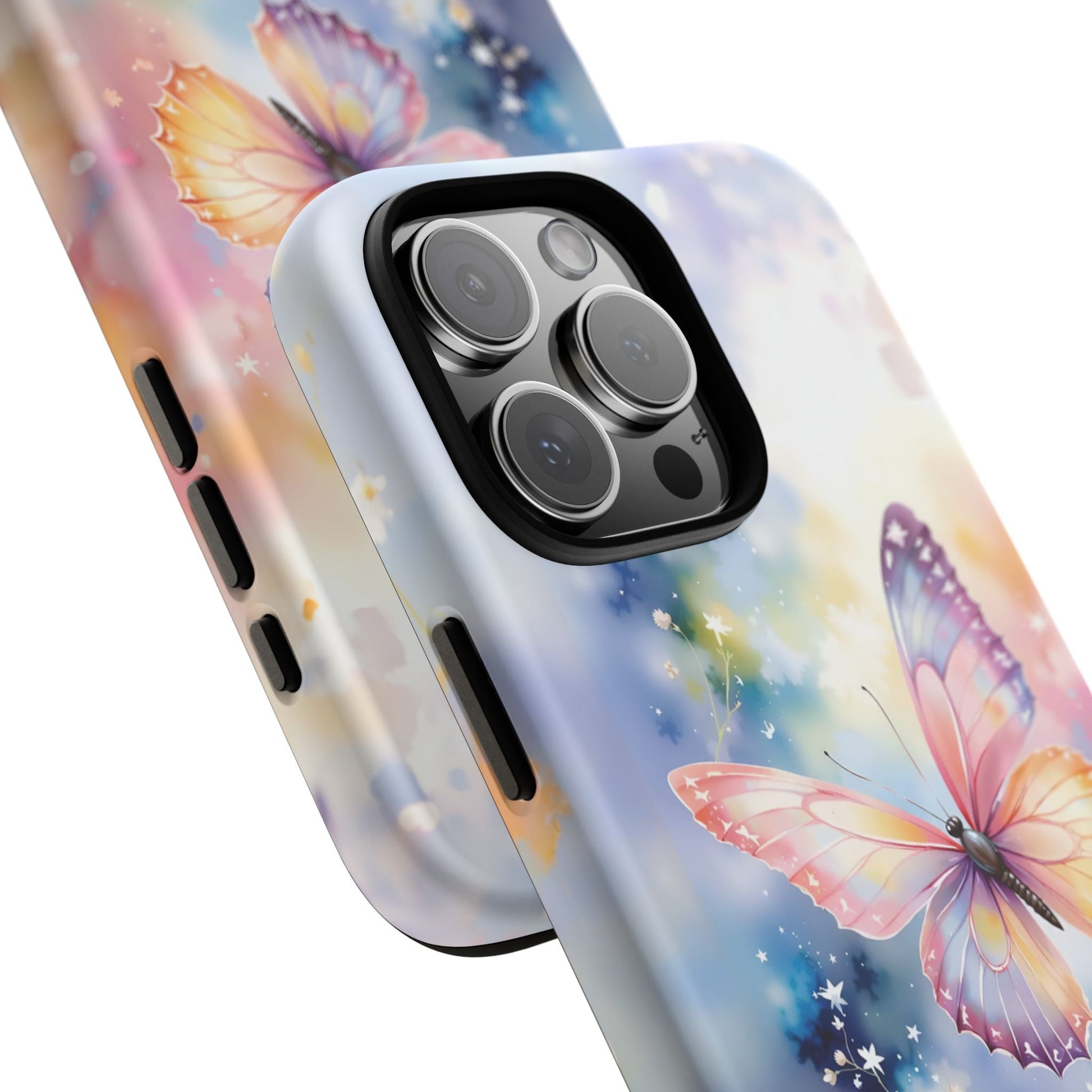 iphone case Rainbow Butterfly Flutter