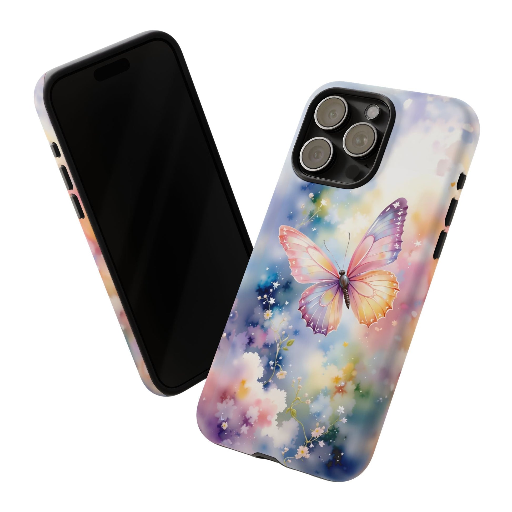 iphone case Rainbow Butterfly Flutter
