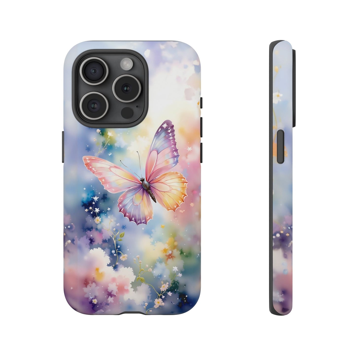 iphone case Rainbow Butterfly Flutter iPhone 15 Pro
