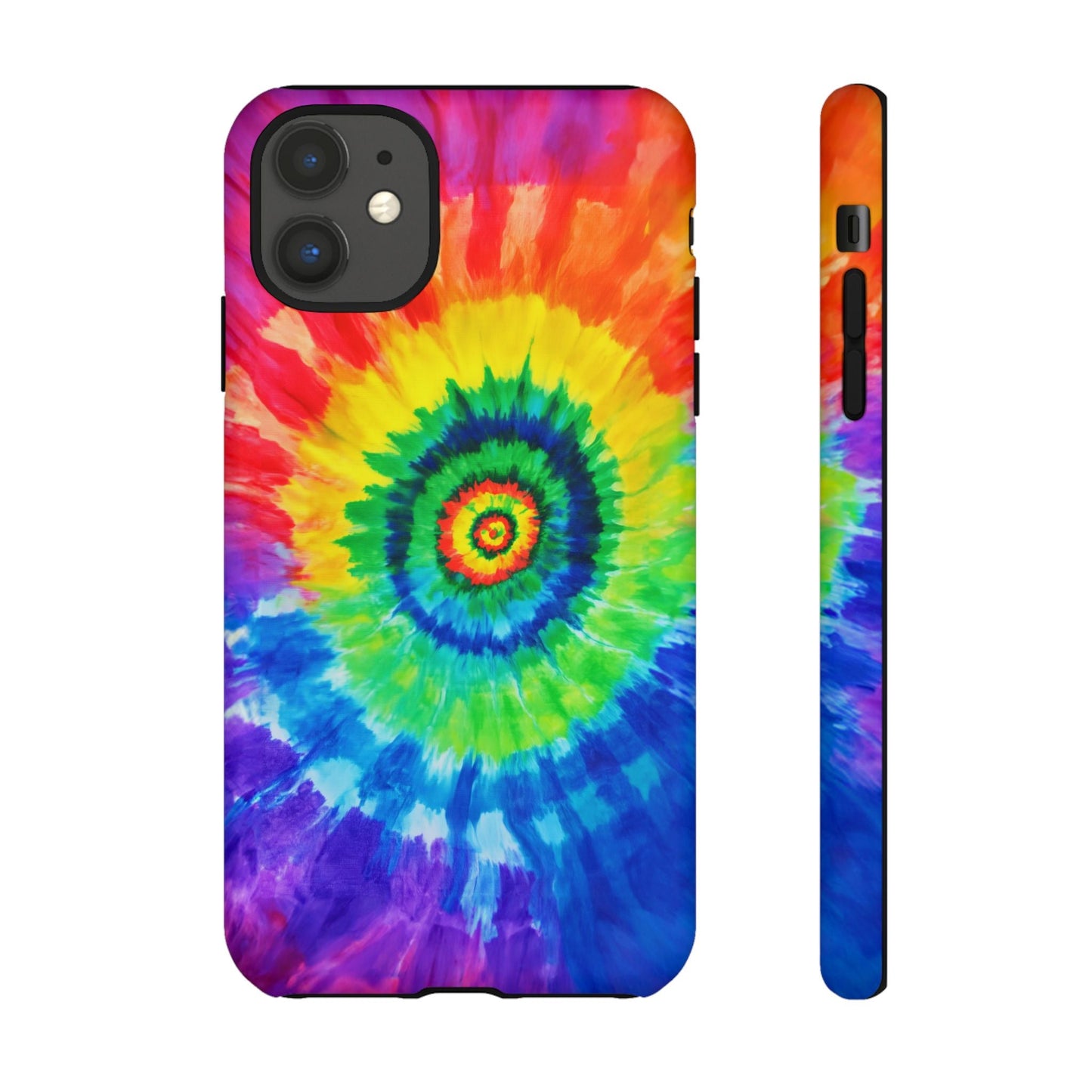 iphone case Rainbow Tie-Dye Spiral iPhone 11