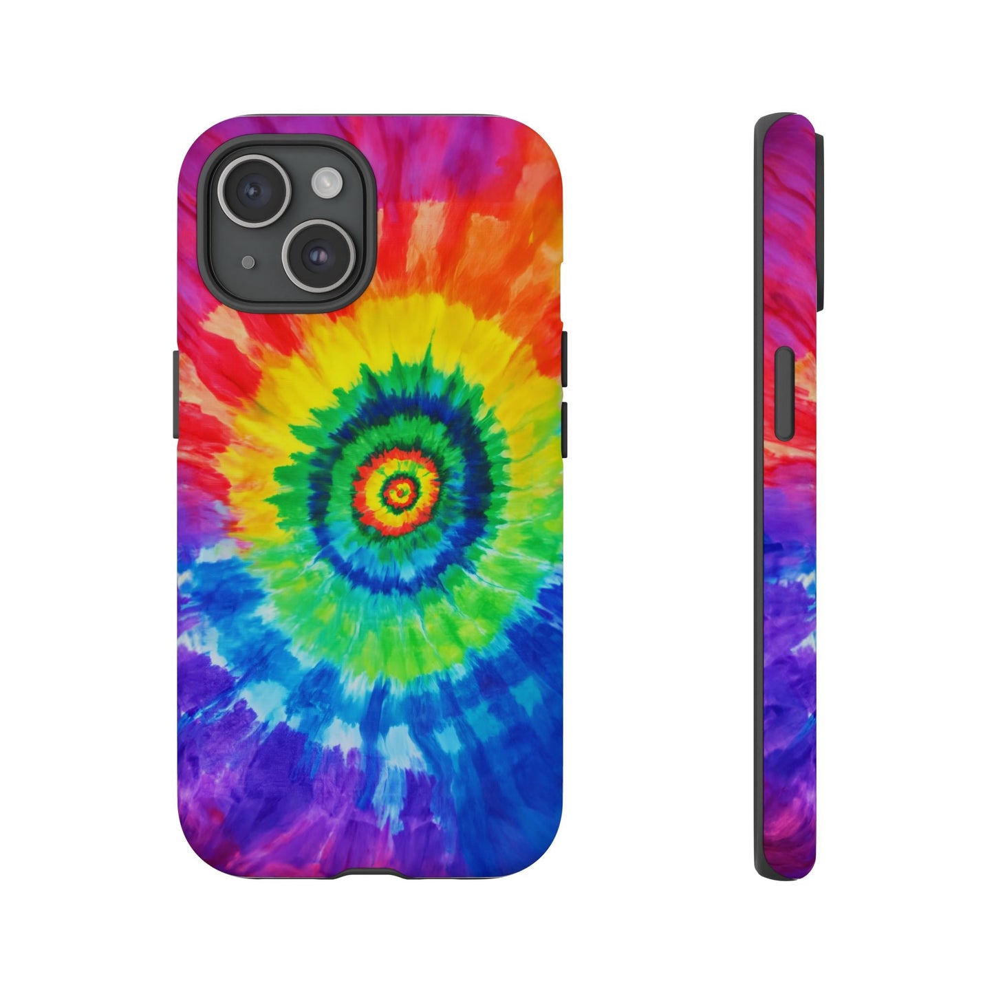 iphone case Rainbow Tie-Dye Spiral iPhone 15