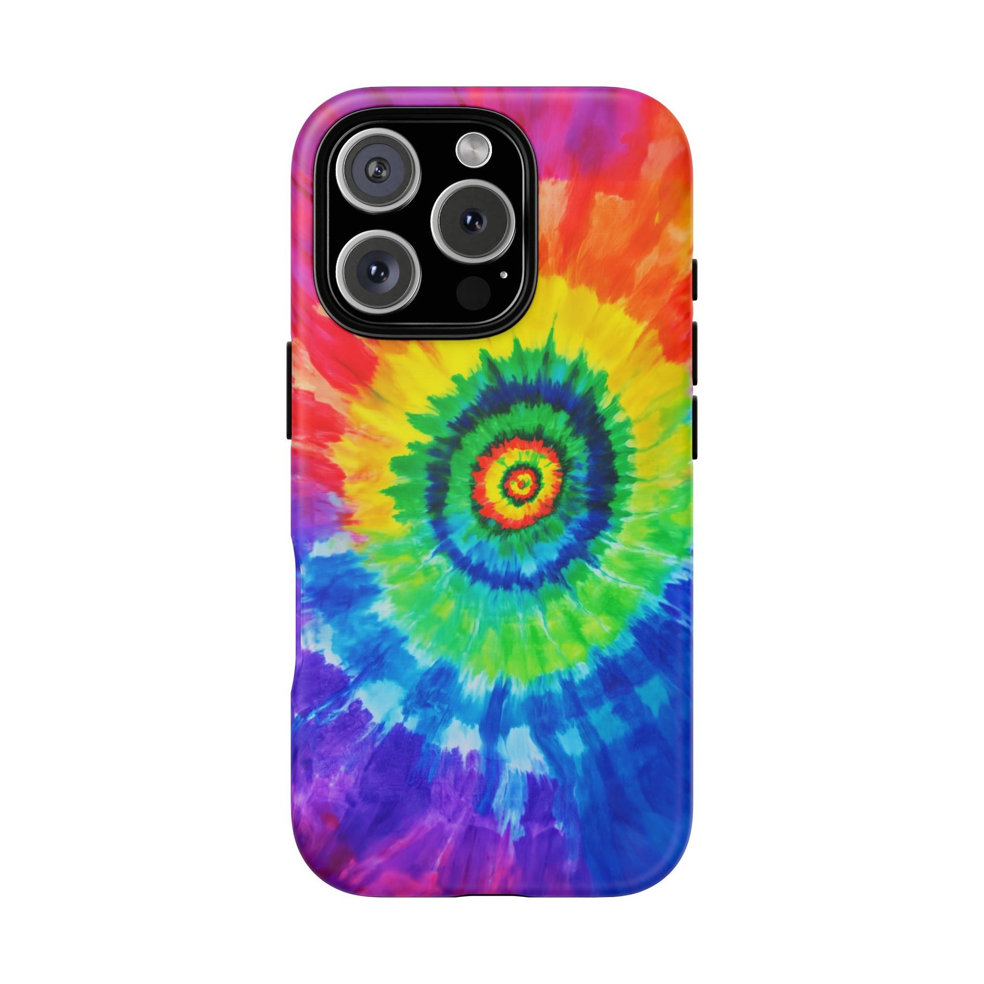 iphone case Rainbow Tie-Dye Spiral iPhone 16 Pro