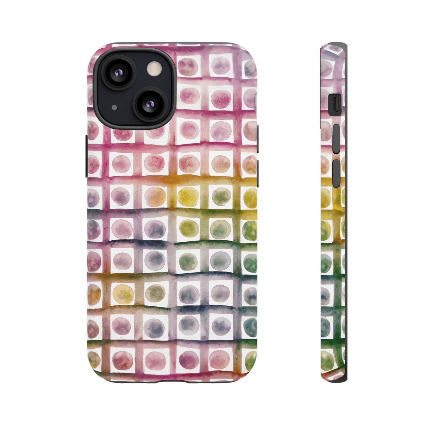 iphone case Rainbow Watercolor Mosaic iPhone 13 Mini