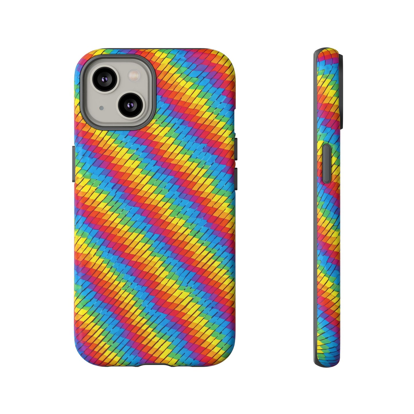 iphone case Rainbow Weave iPhone 14