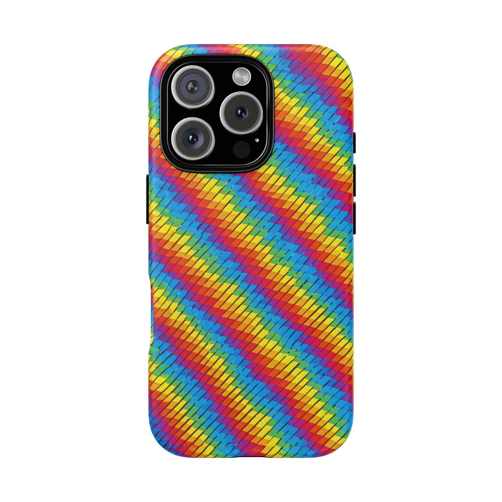 iphone case Rainbow Weave iPhone 16 Pro