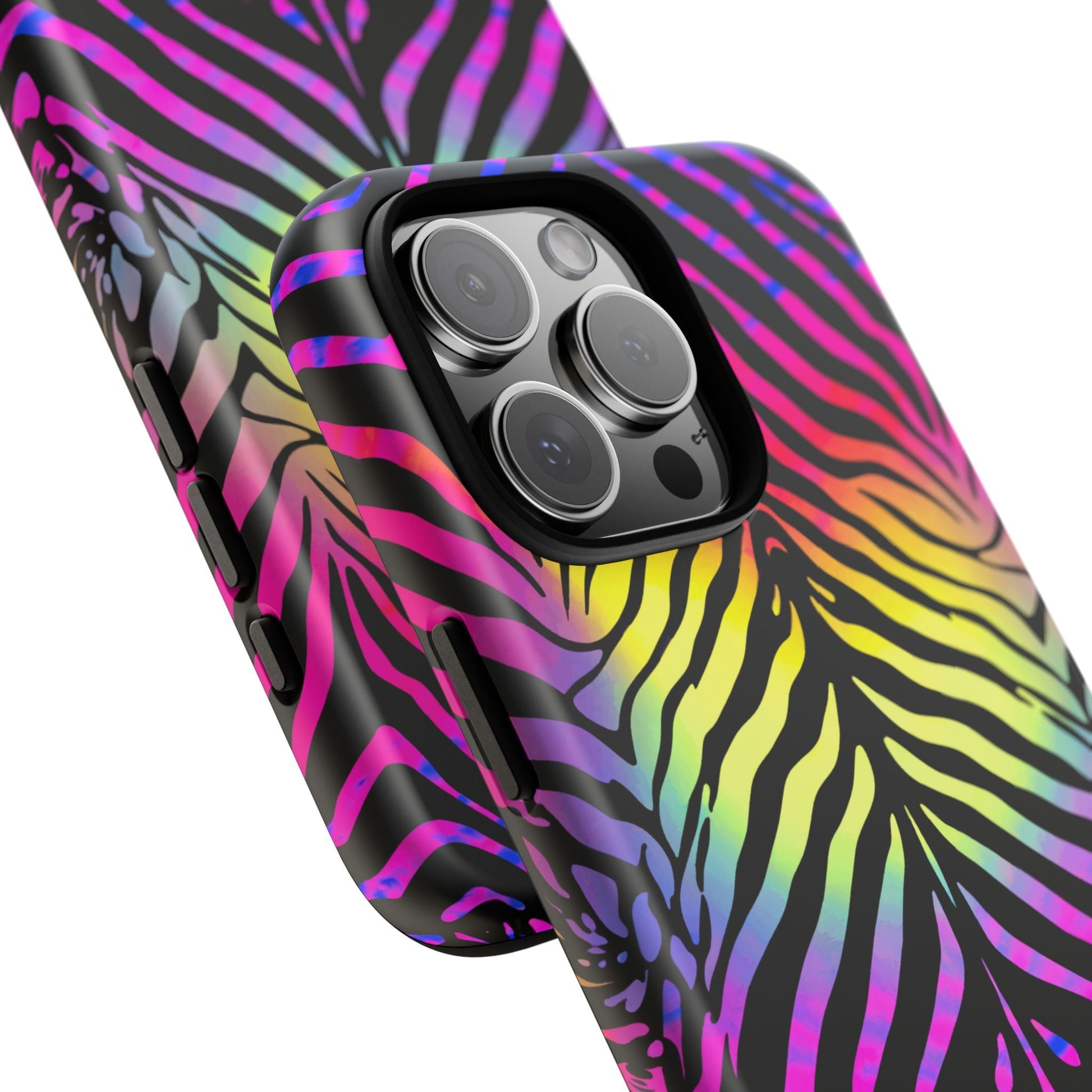 iphone case Rainbow Wild Zebra