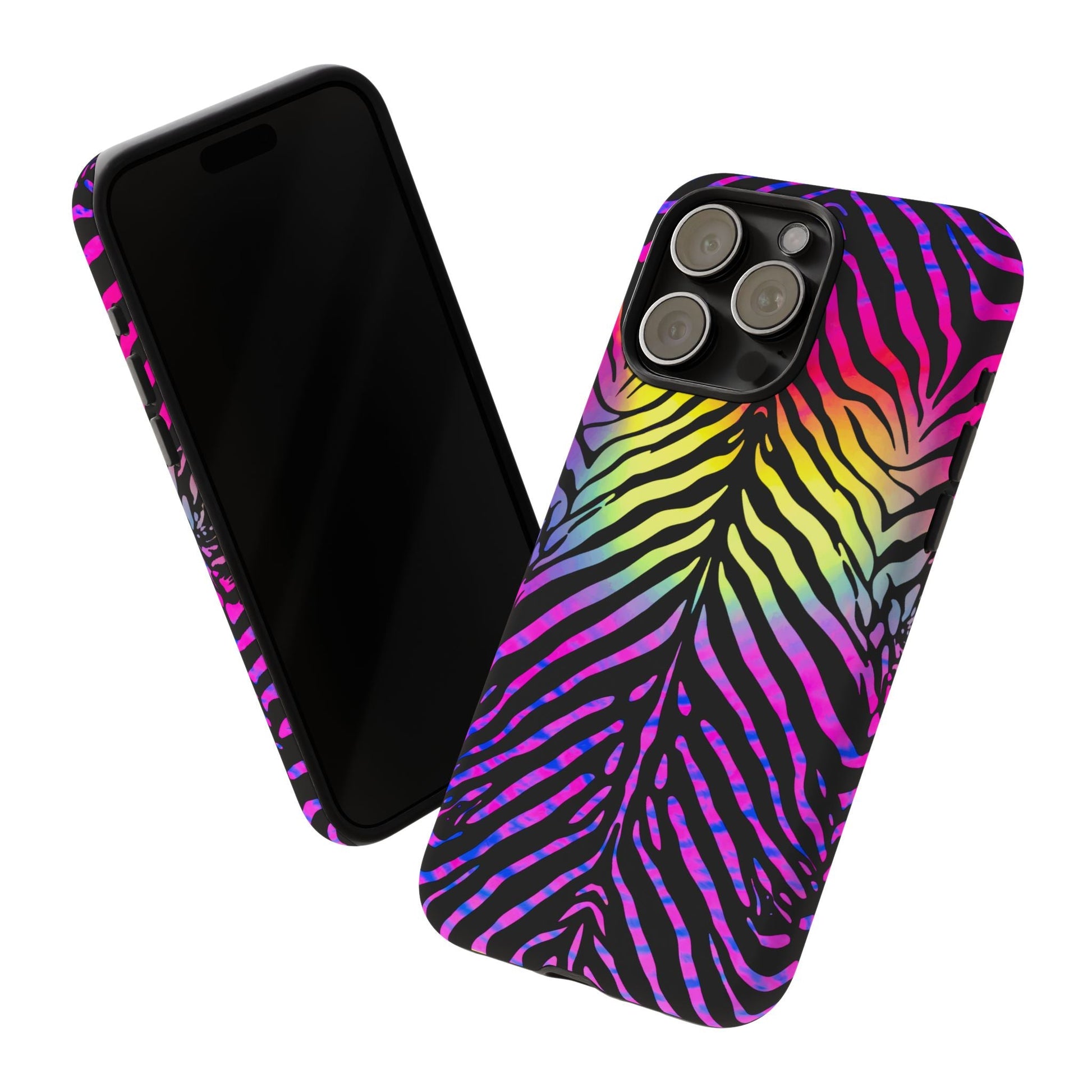 iphone case Rainbow Wild Zebra