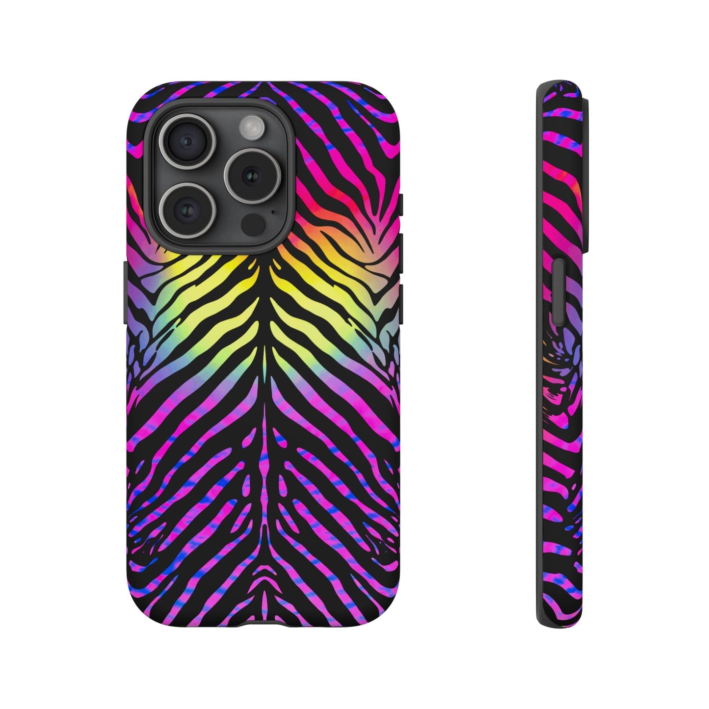 iphone case Rainbow Wild Zebra iPhone 15 Pro