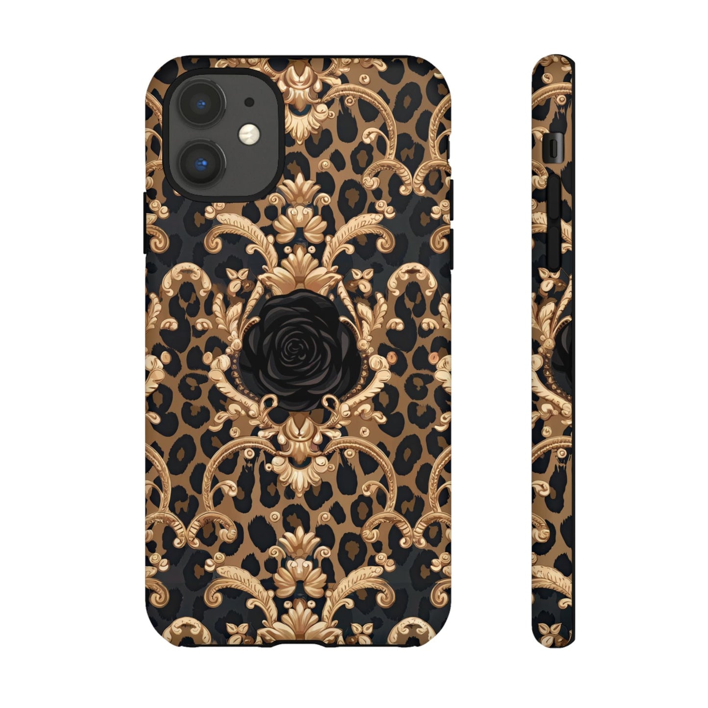 iphone case Regal Leopard Rose iPhone 11