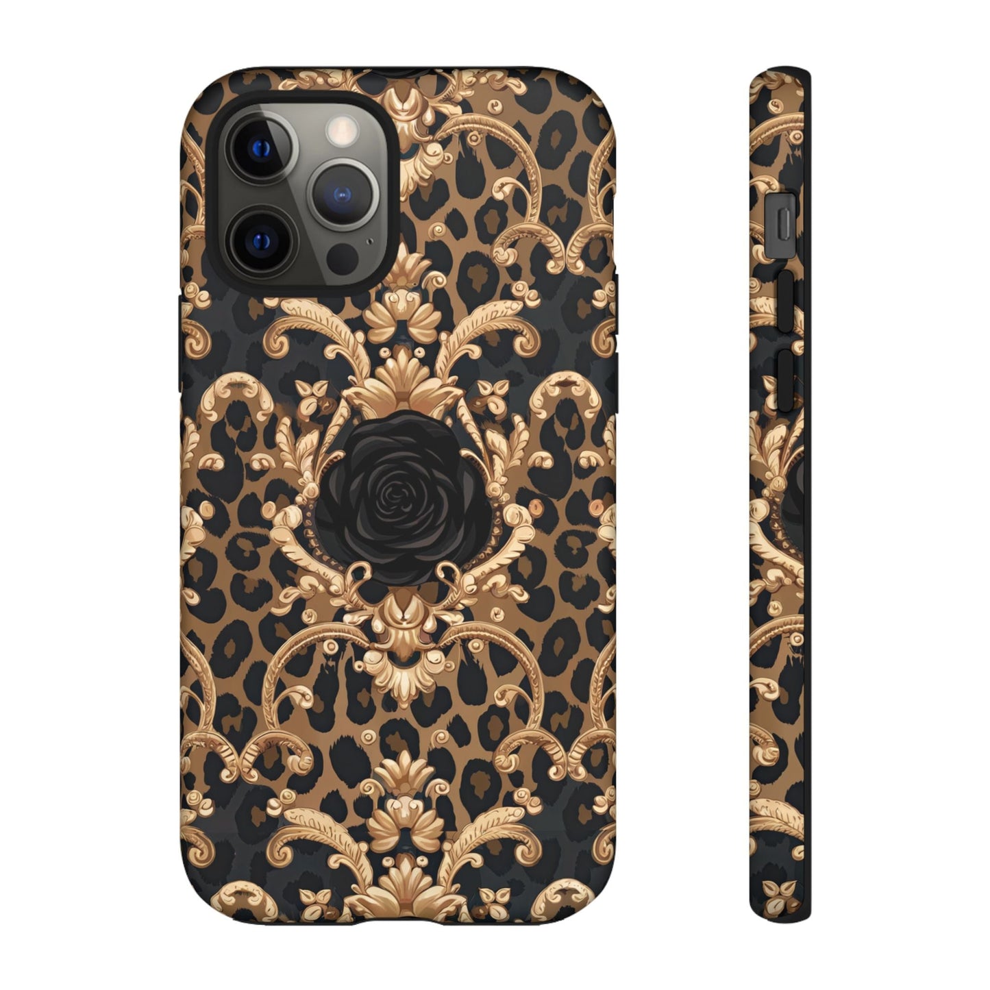 iphone case Regal Leopard Rose iPhone 12 Pro