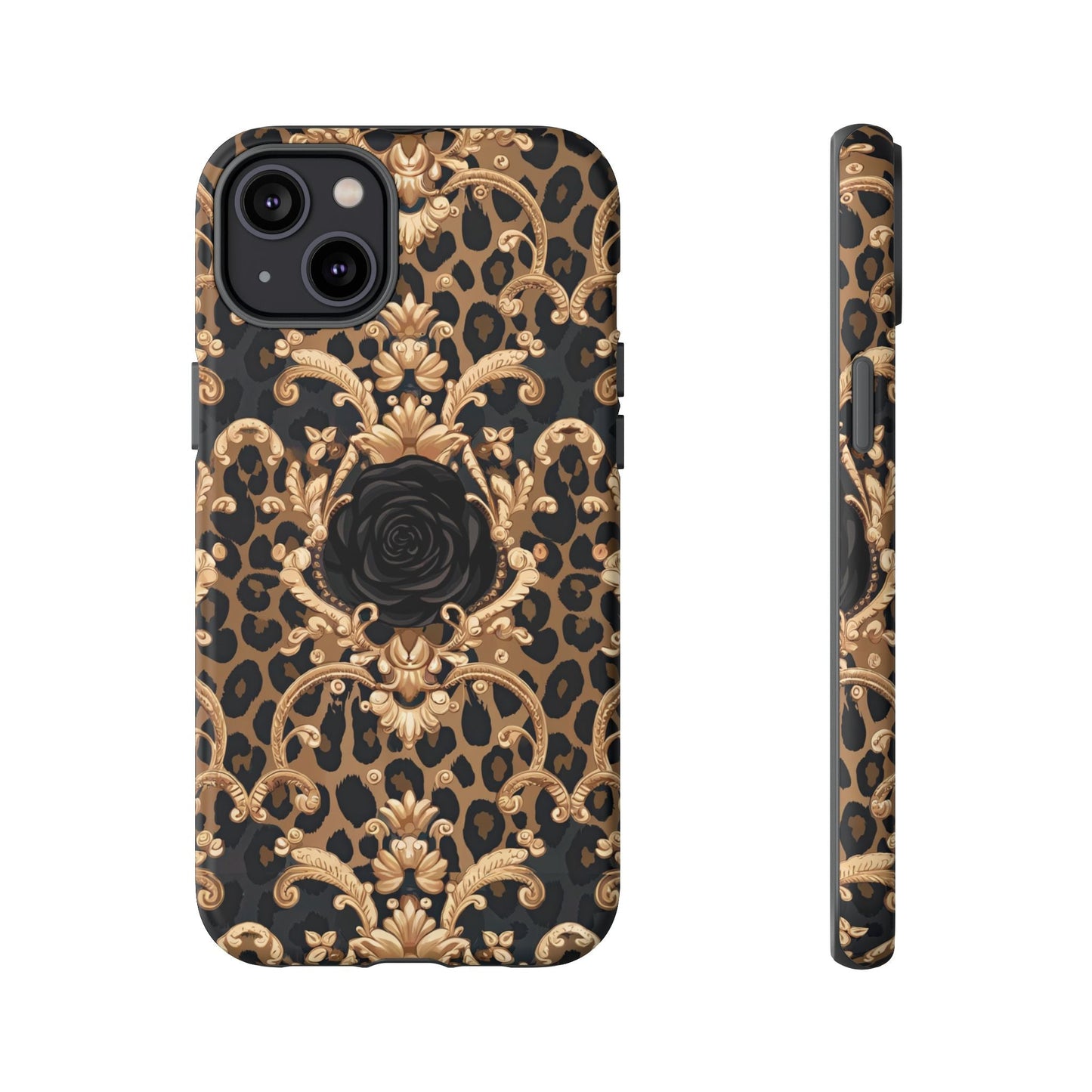 iphone case Regal Leopard Rose iPhone 14 Plus