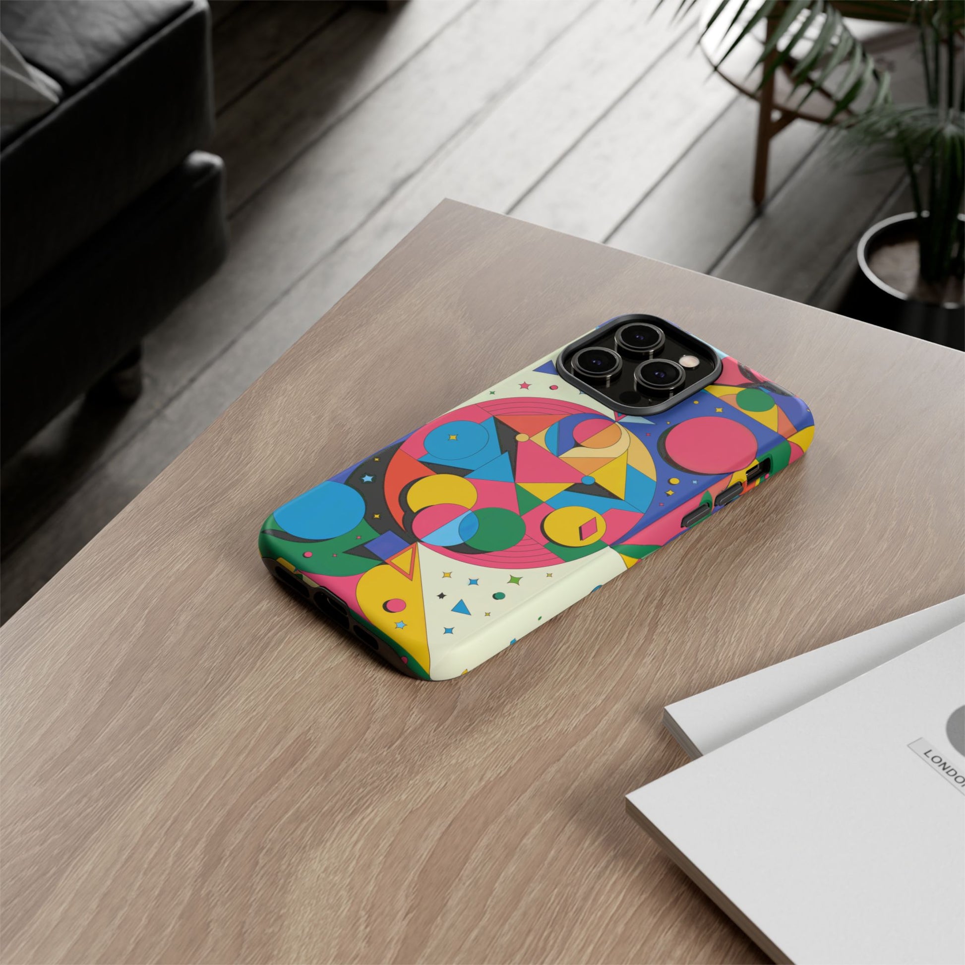 iphone case Retro Geometric Galaxy