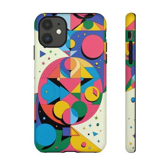 iphone case Retro Geometric Galaxy iPhone 11