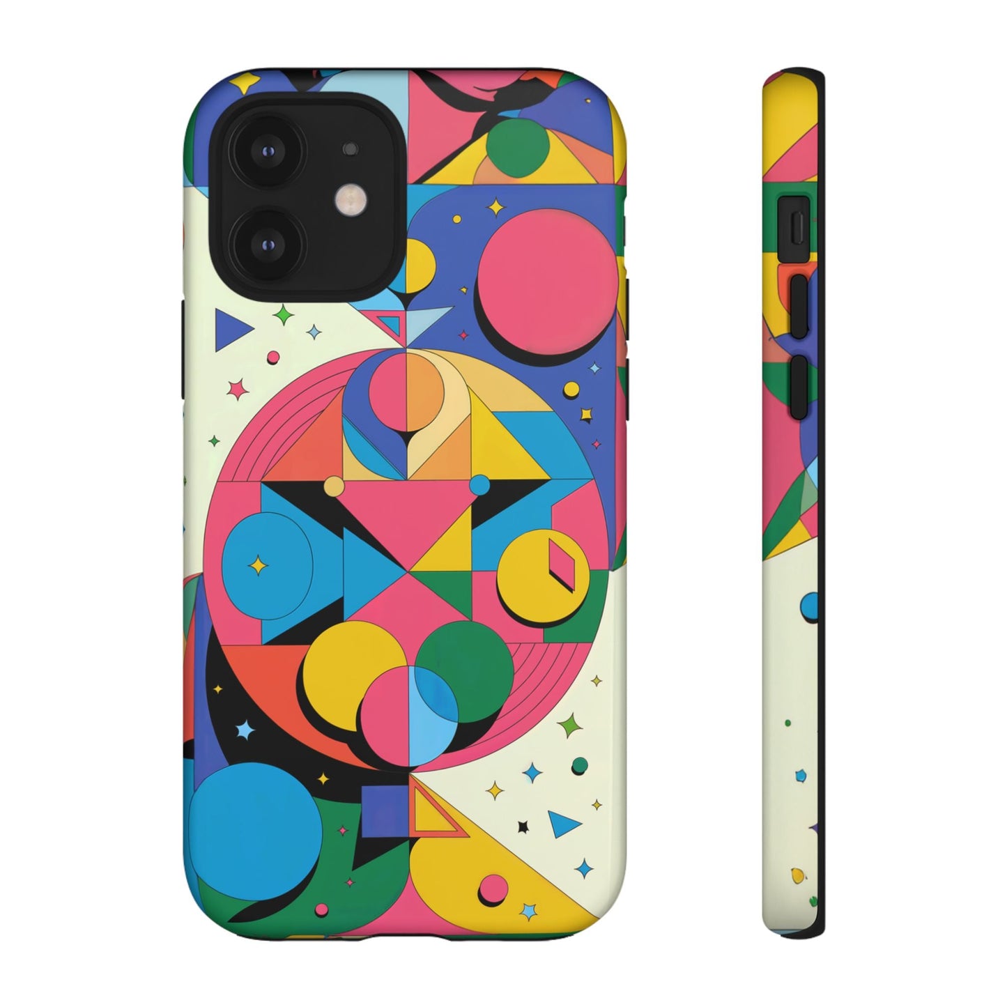 iphone case Retro Geometric Galaxy iPhone 12