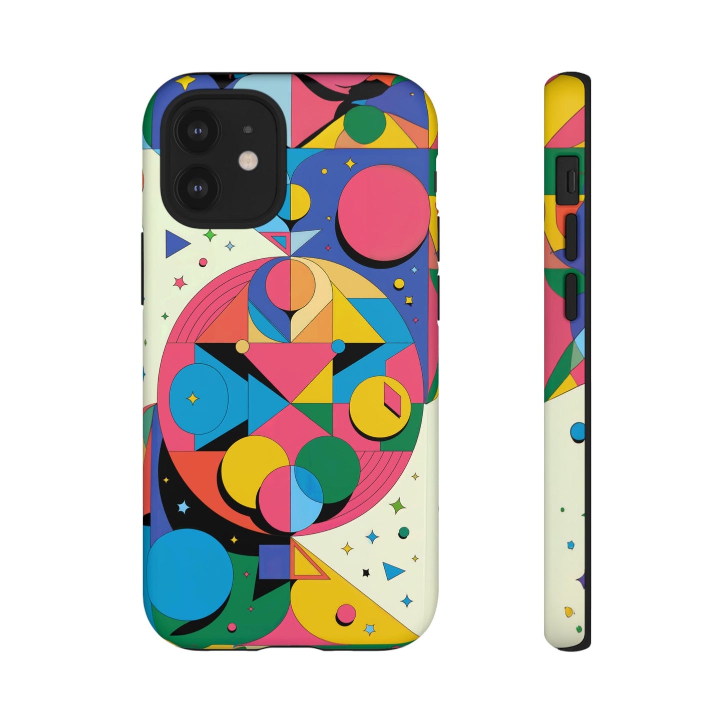 iphone case Retro Geometric Galaxy iPhone 12 Mini