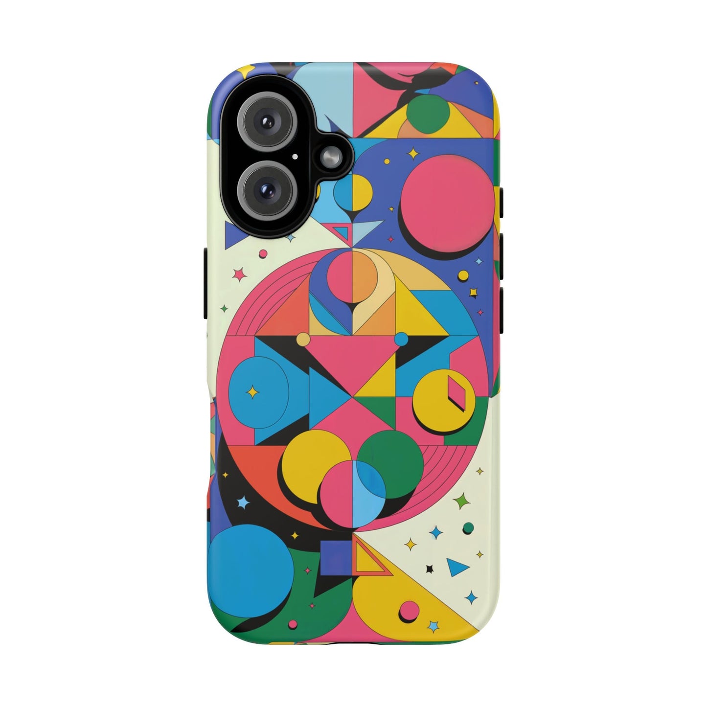 iphone case Retro Geometric Galaxy iPhone 16