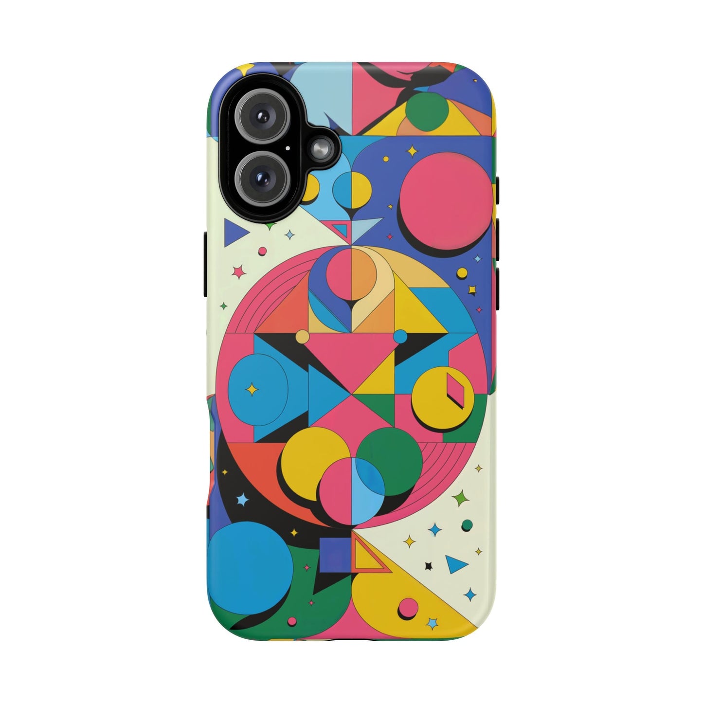 iphone case Retro Geometric Galaxy iPhone 16 Plus