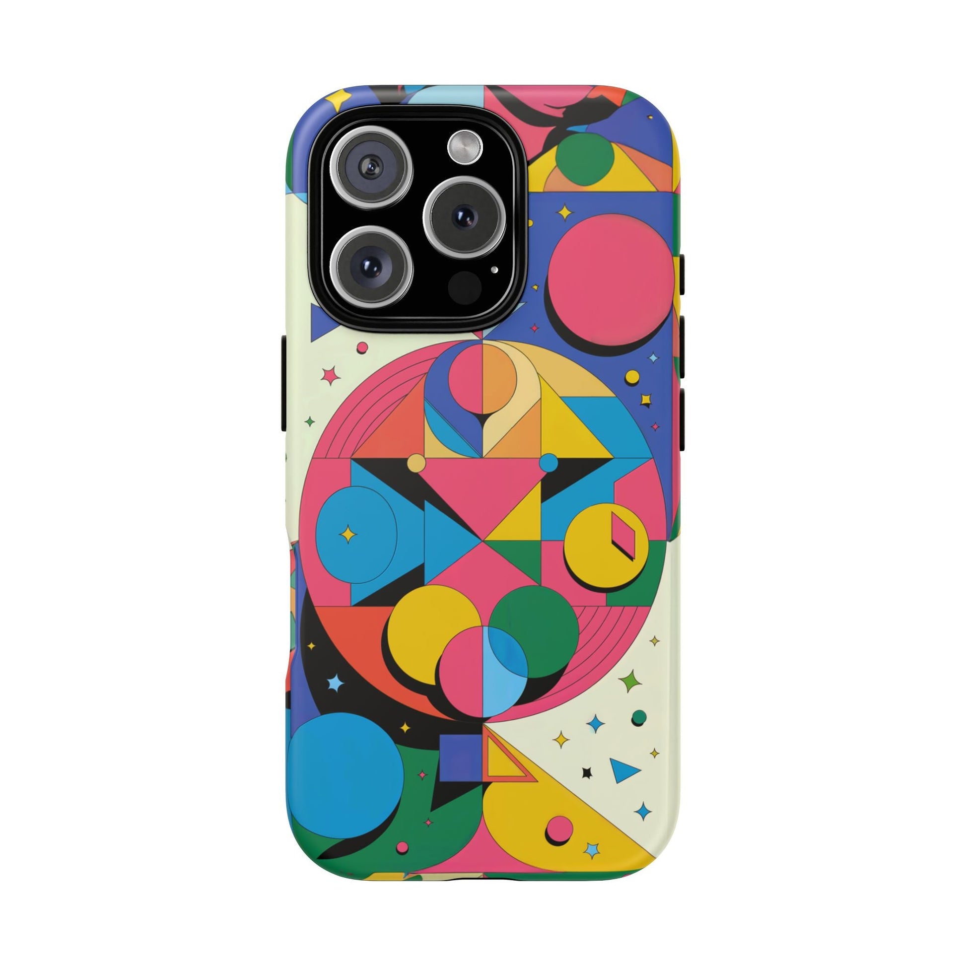 iphone case Retro Geometric Galaxy iPhone 16 Pro