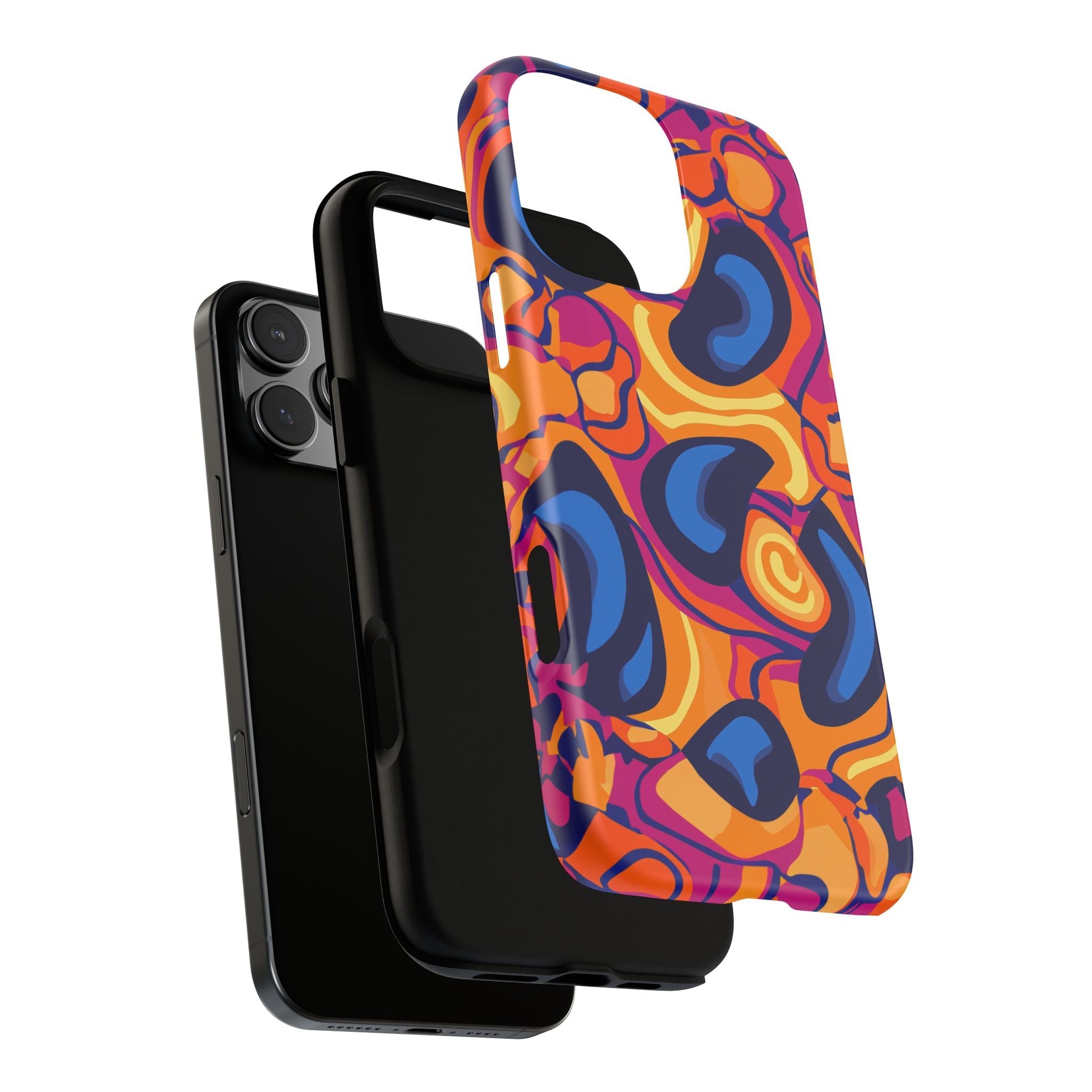 iphone case Retro Groove Waves