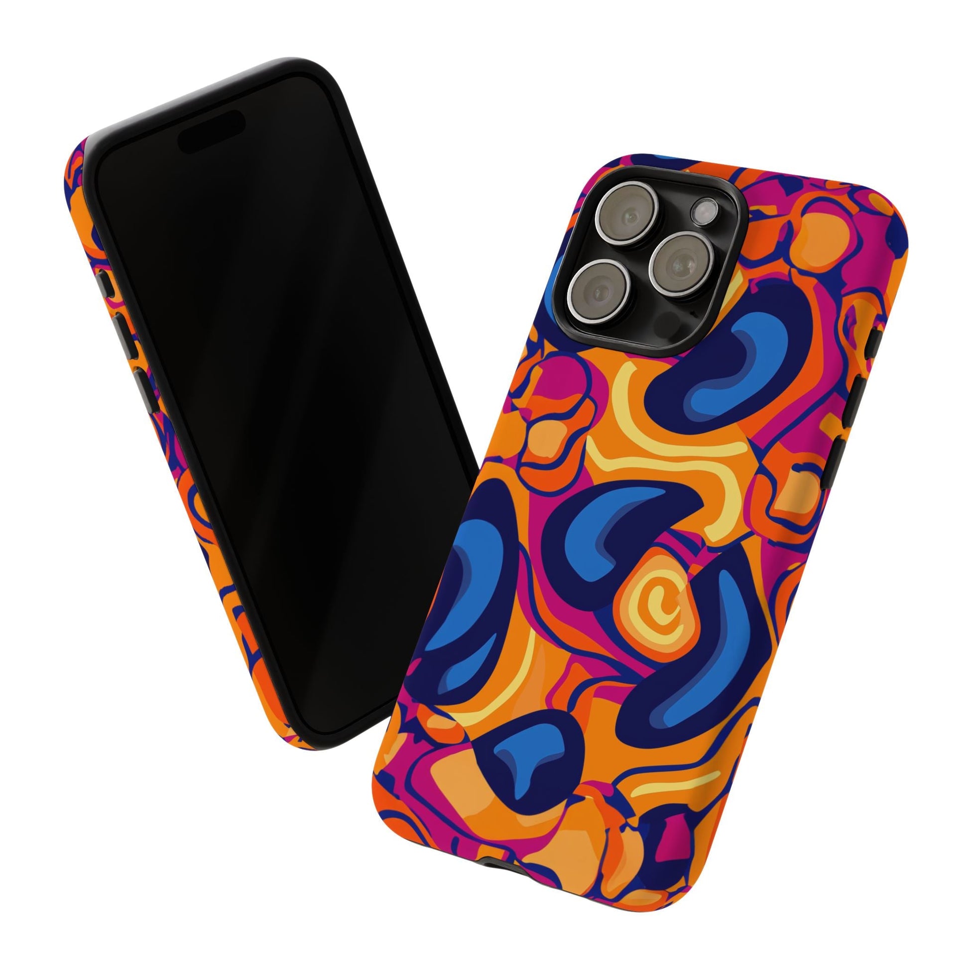 iphone case Retro Groove Waves