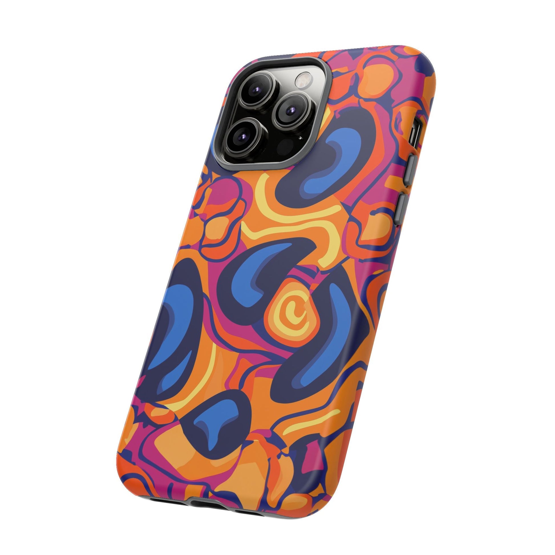 iphone case Retro Groove Waves